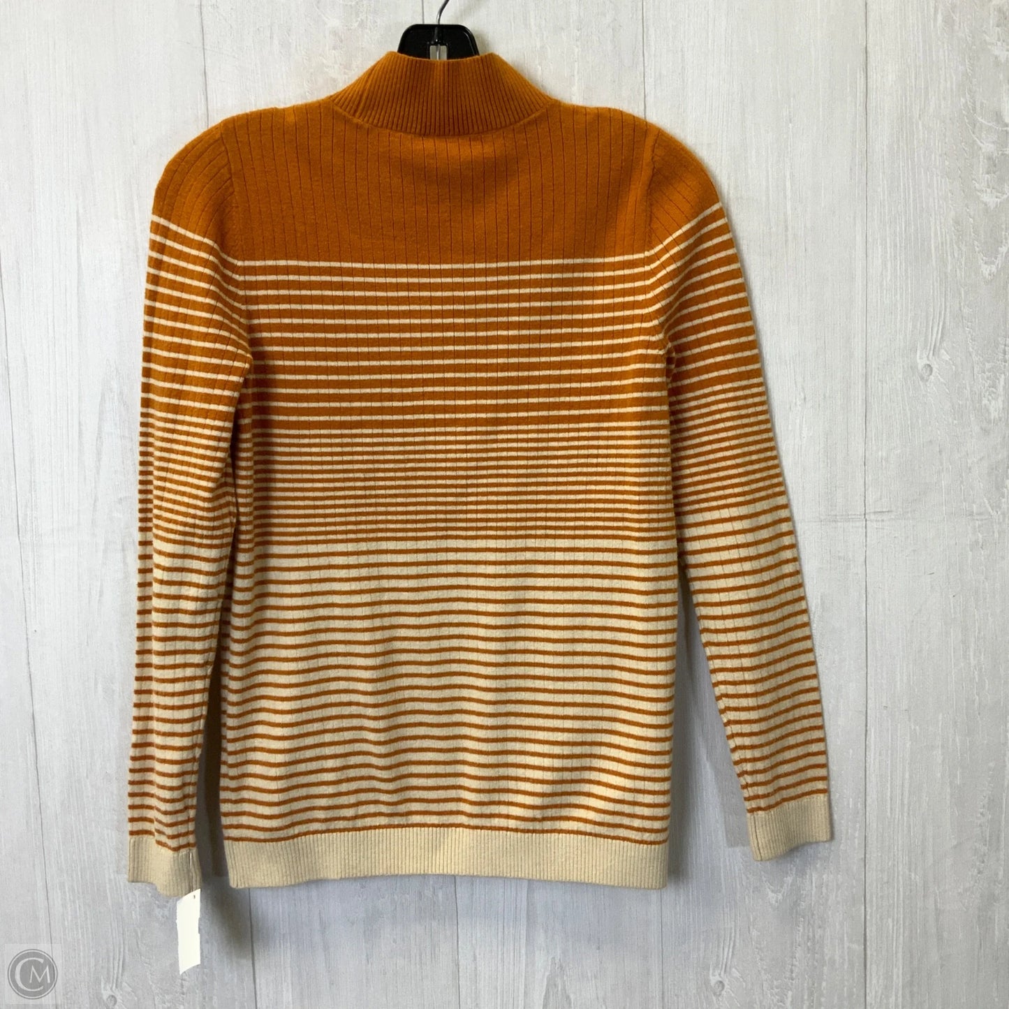 Top Long Sleeve By Loft In Orange, Size: M
