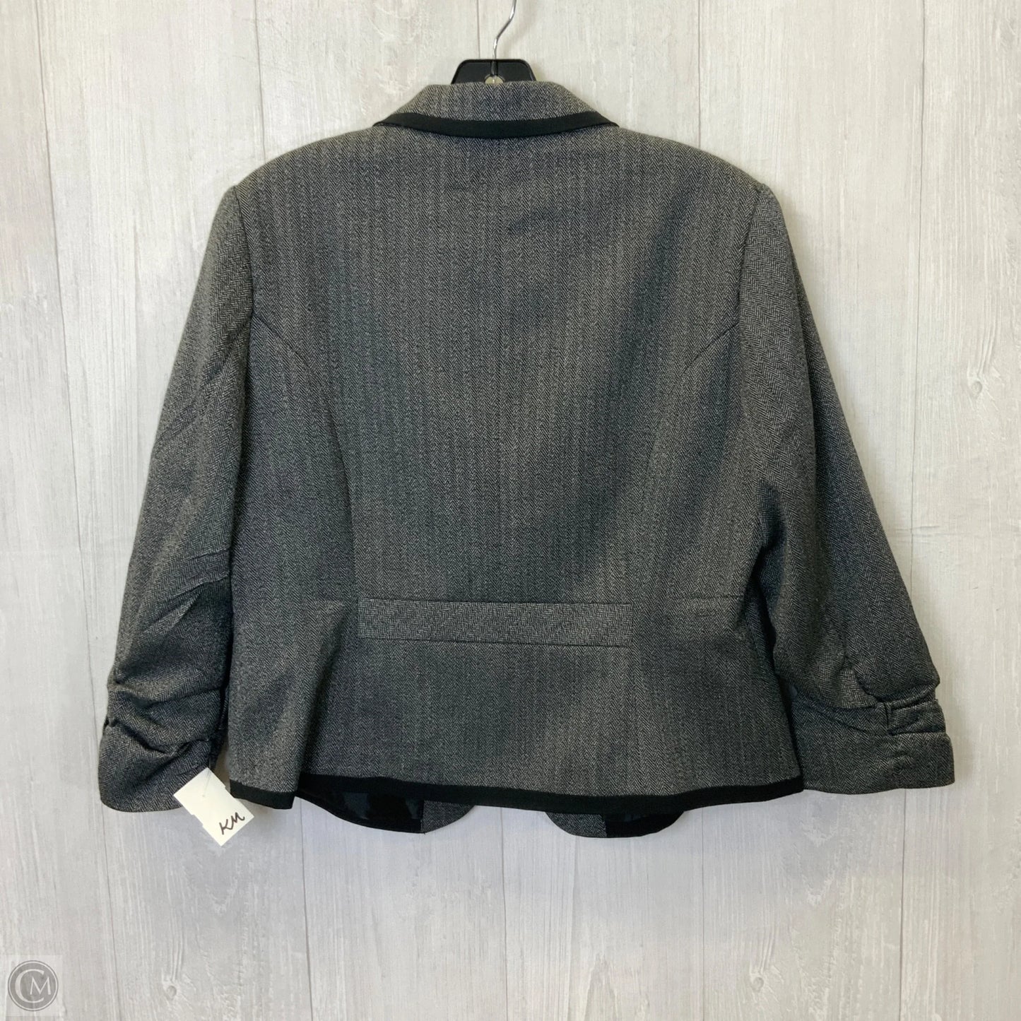 Blazer By Cato In Grey, Size: M