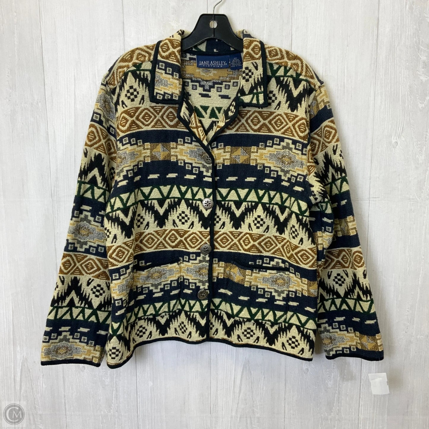 Jacket Other By Jane Ashley In Brown, Size: L