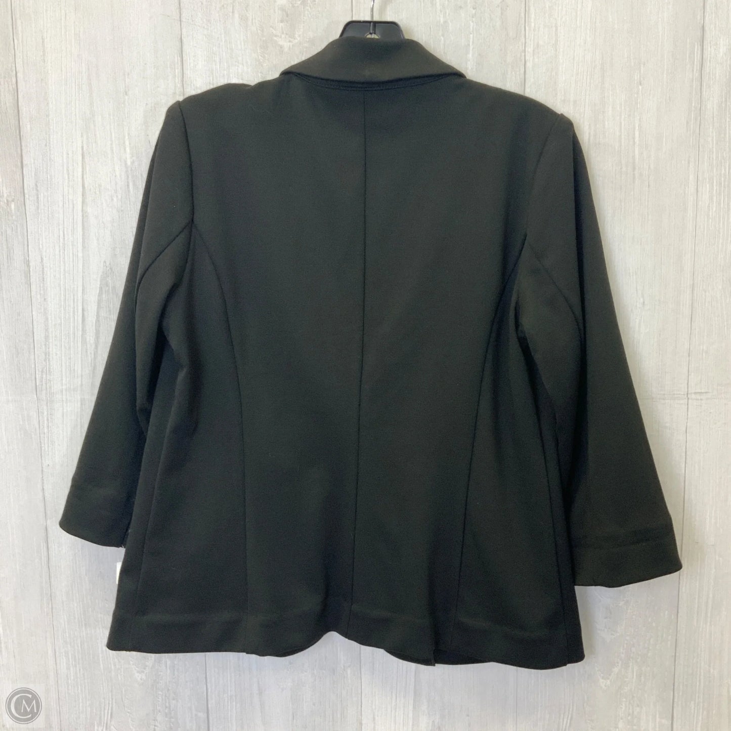 Blazer By Clothes Mentor In Black, Size: S