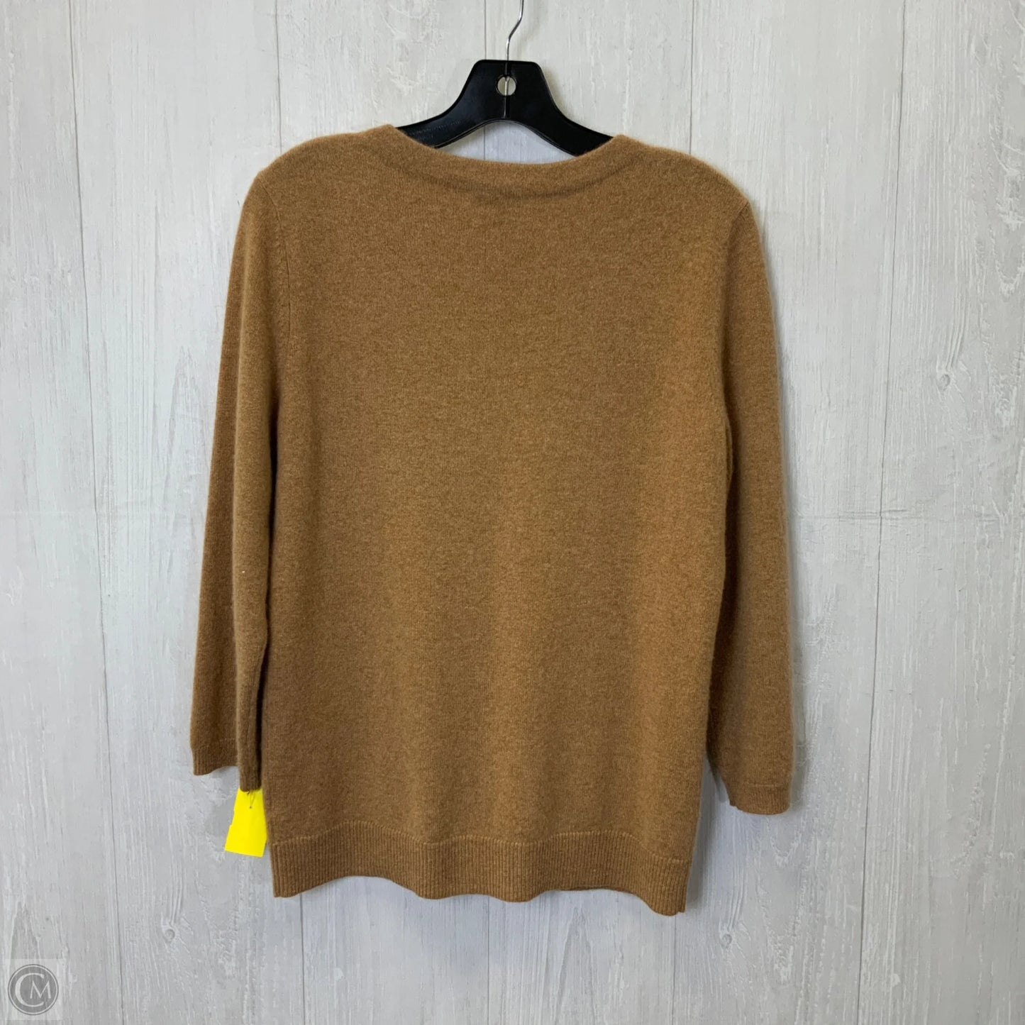 Top Long Sleeve By Talbots In Brown, Size: M