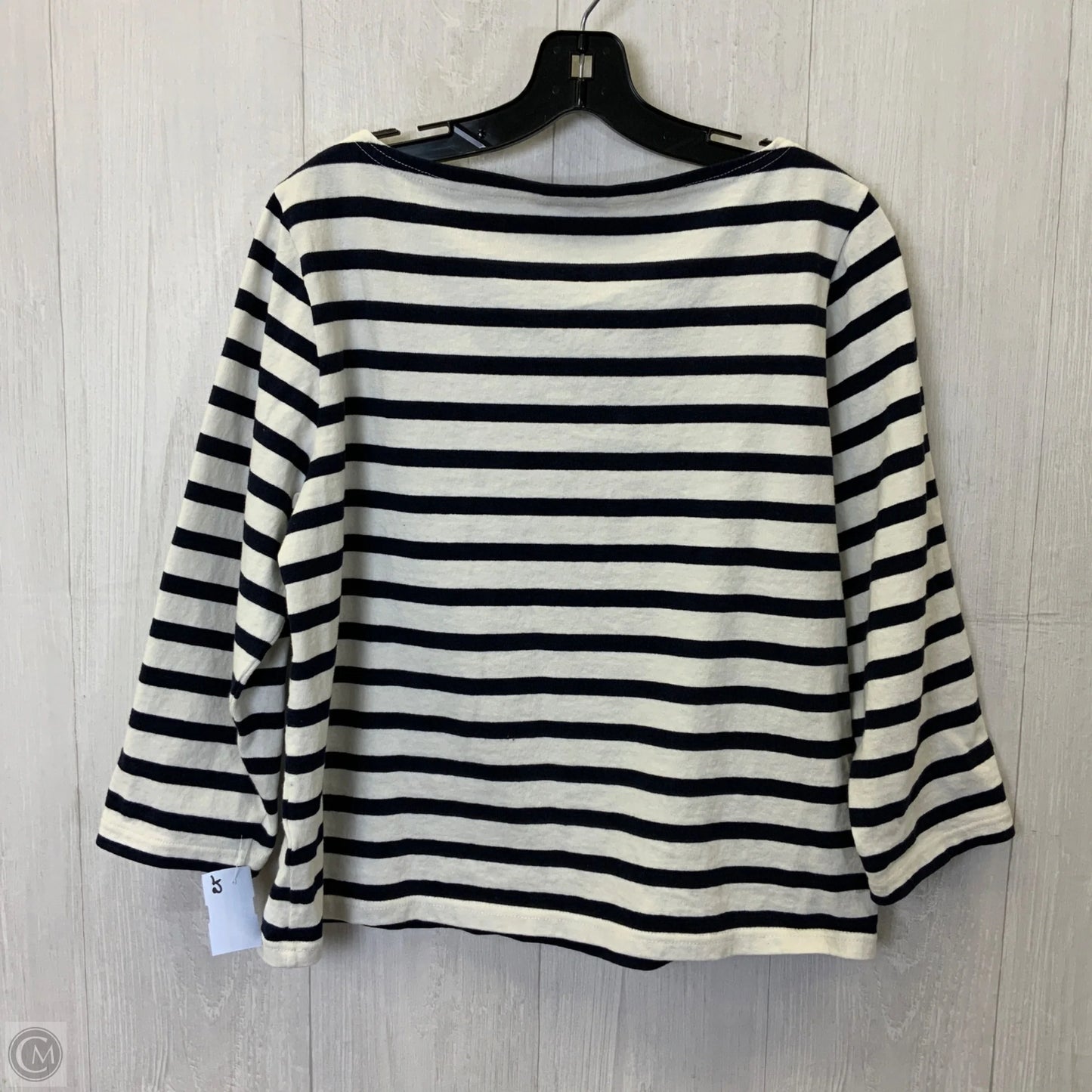 Top Long Sleeve By J. Crew In Blue, Size: L