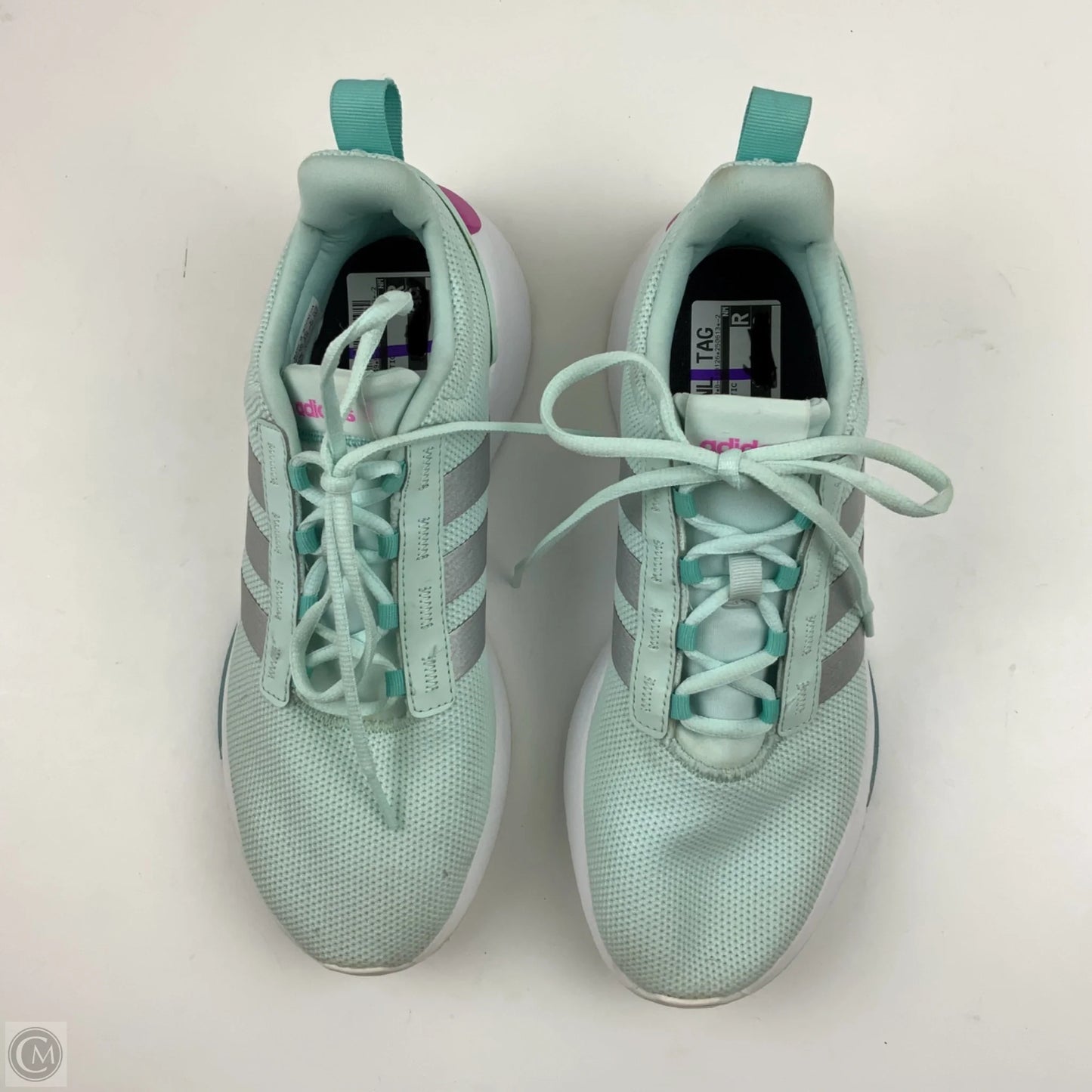 Shoes Athletic By Adidas In Blue & Pink, Size: 7