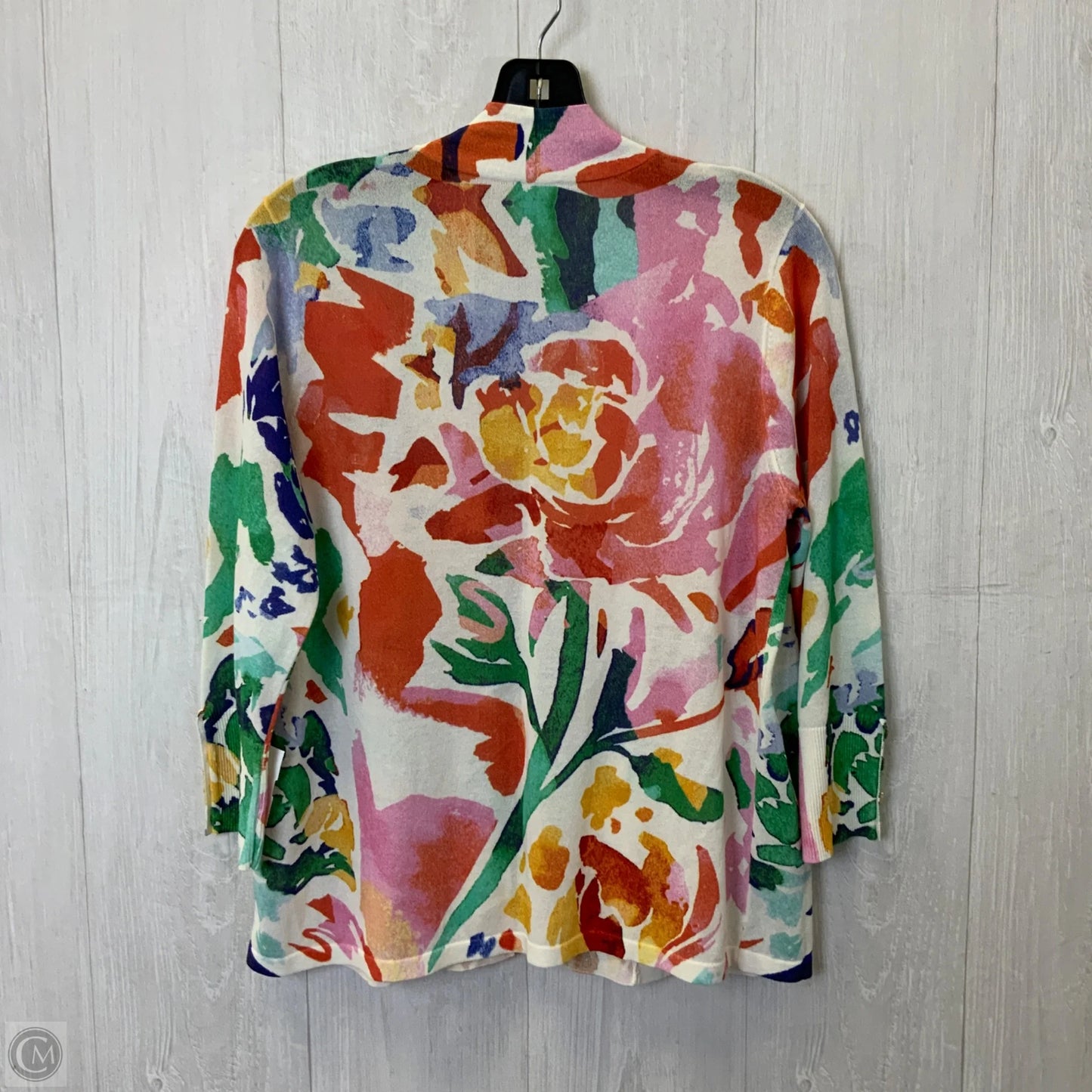 Cardigan By Chicos In Multi-colored, Size: M