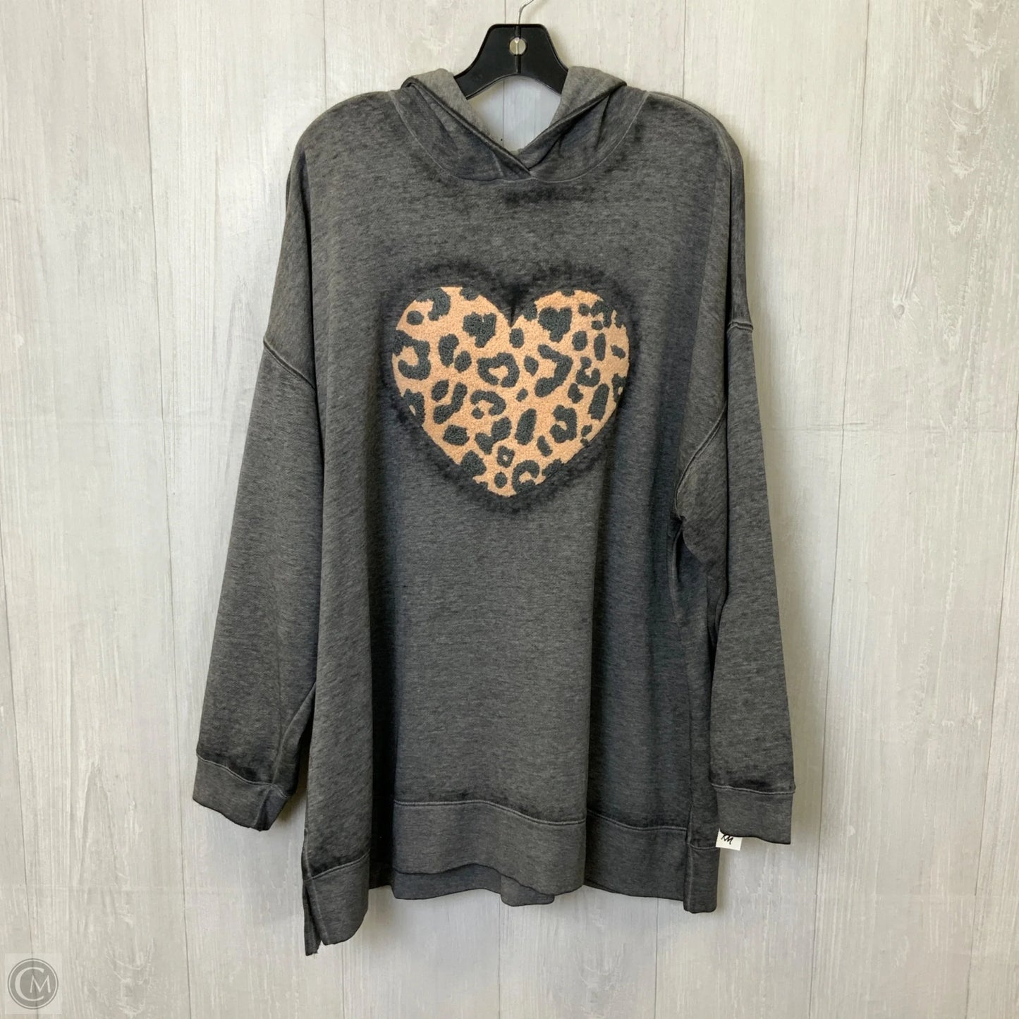 Sweater By Lane Bryant In Grey, Size: 1x