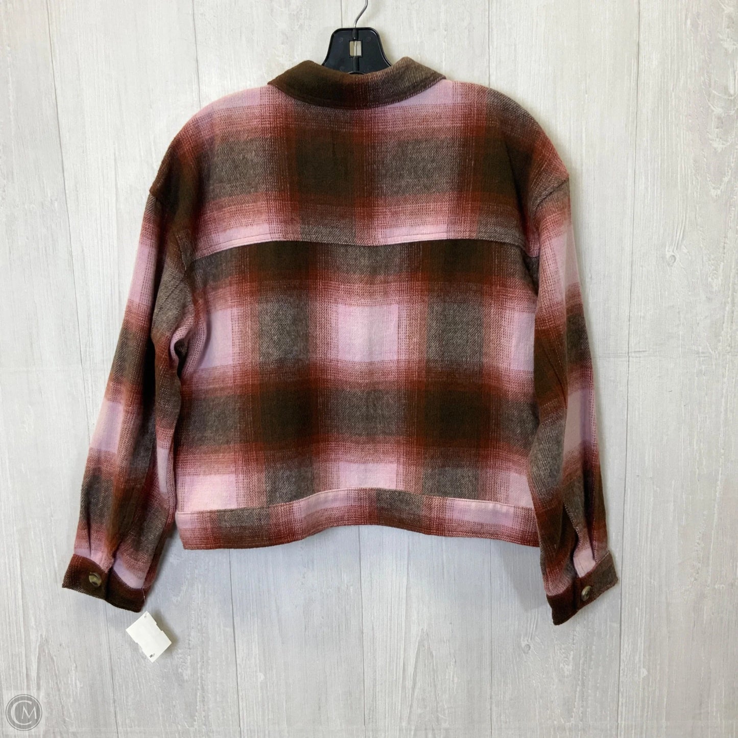Jacket Shirt By Sonoma In Multi-colored, Size: L