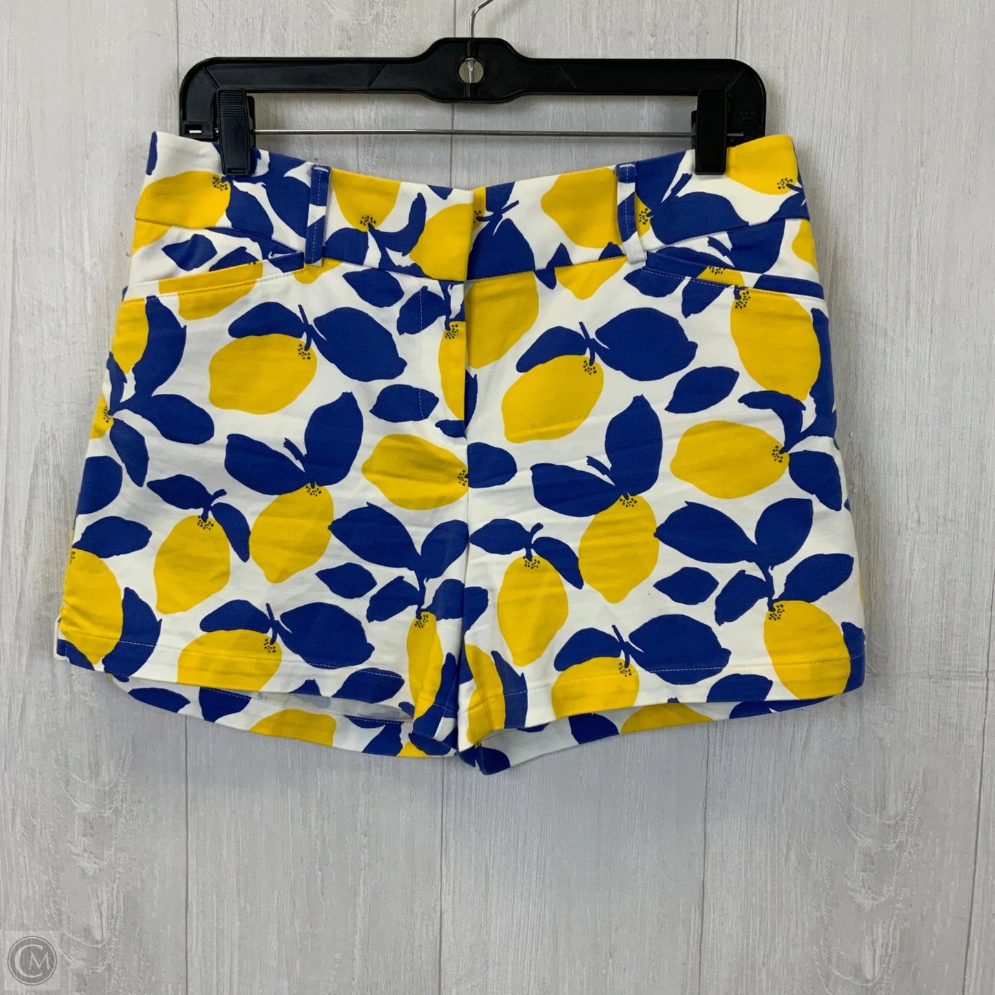 Shorts By Loft In Blue & Yellow, Size: 4