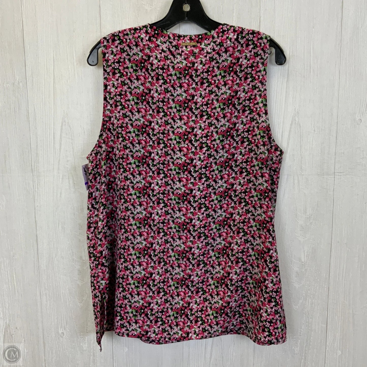 Top Sleeveless By Michael By Michael Kors In Floral Print, Size: L