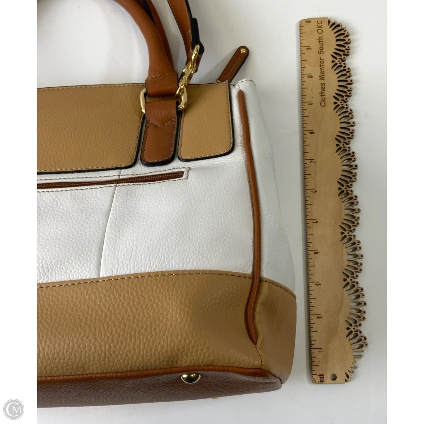 Handbag Leather By Tignanello Purses, Size: Medium