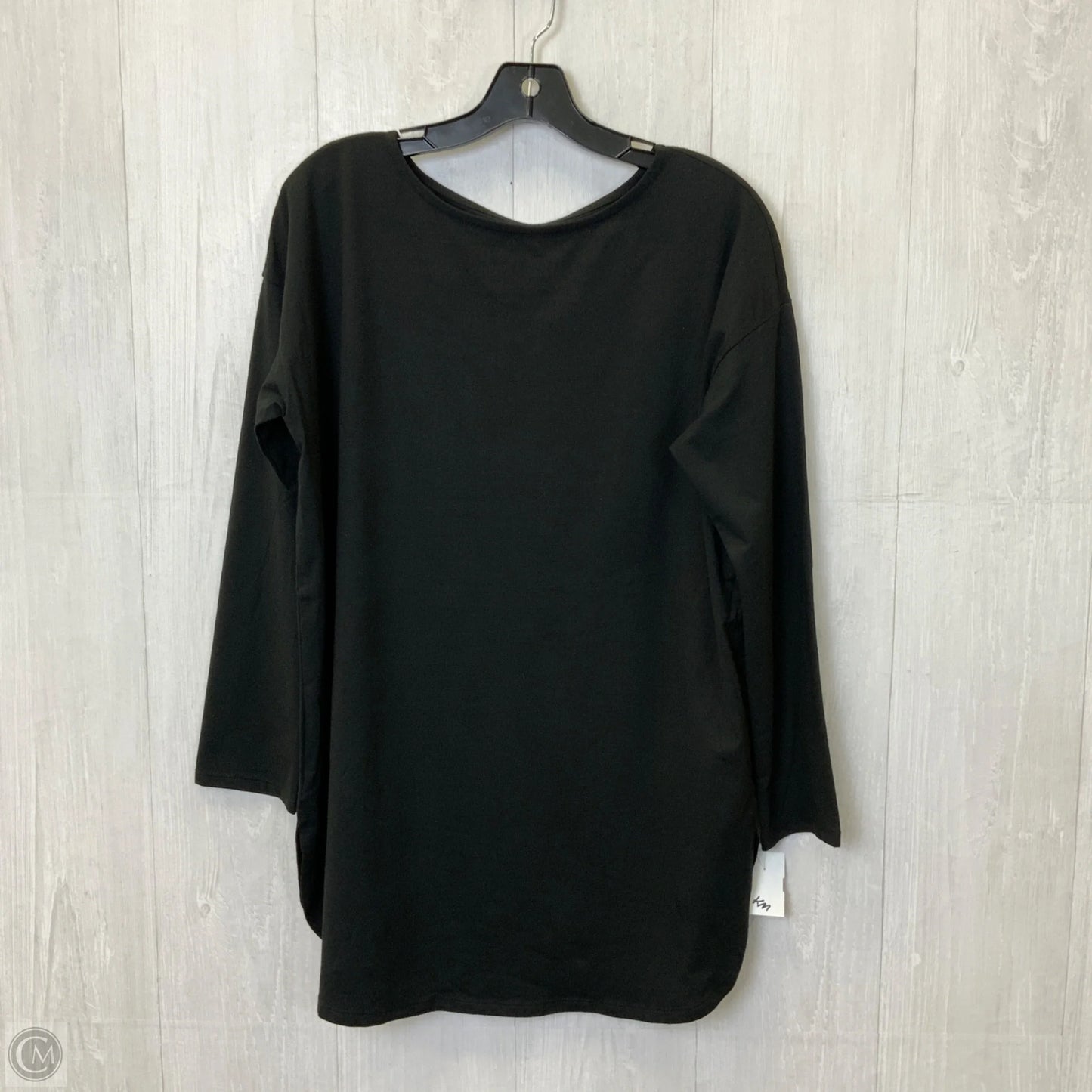 Tunic Long Sleeve By J. Jill In Black, Size: M