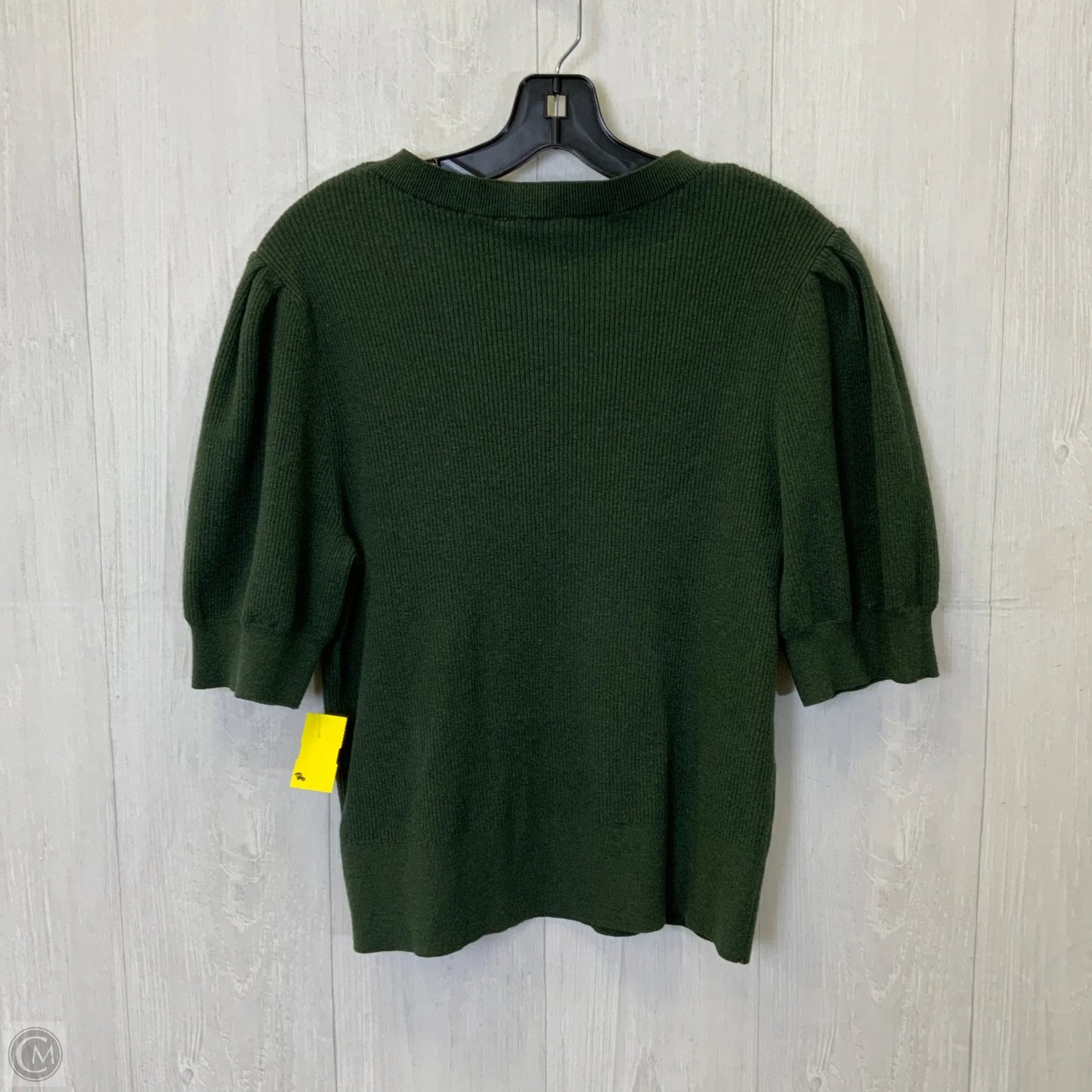 Sweater Short Sleeve By Terra & Sky In Green, Size: 3x