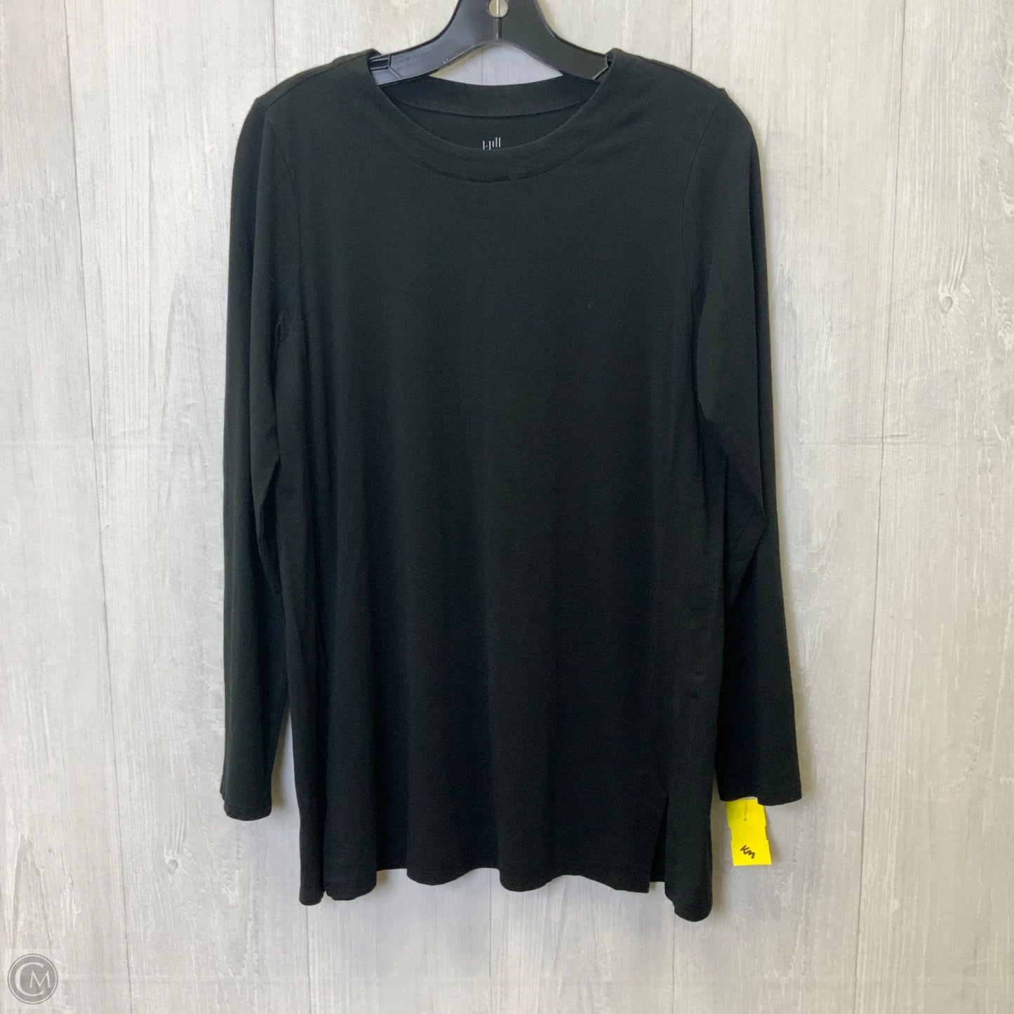 Tunic Long Sleeve By J. Jill In Black, Size: S