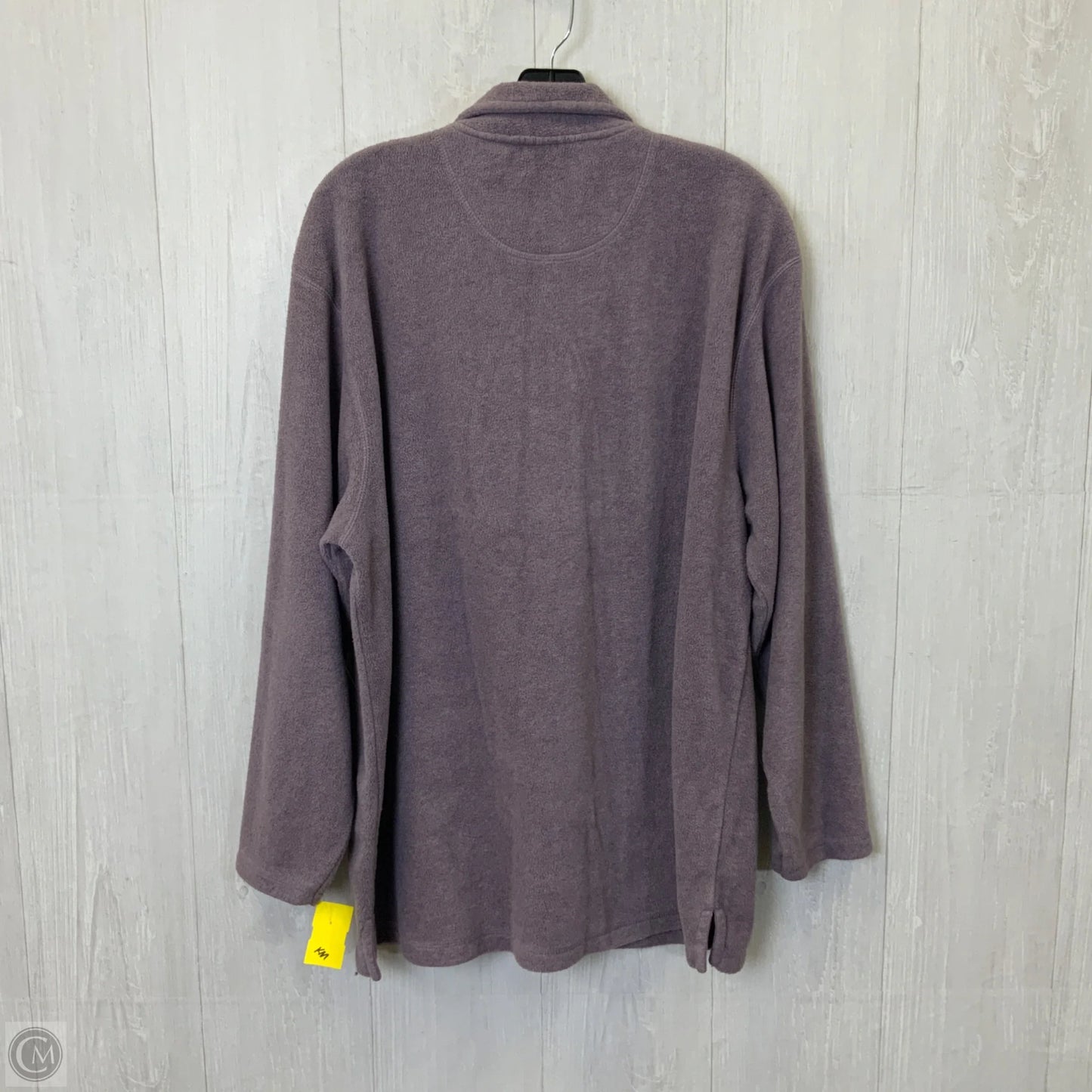 Top Long Sleeve By Clothes Mentor In Purple, Size: 1x