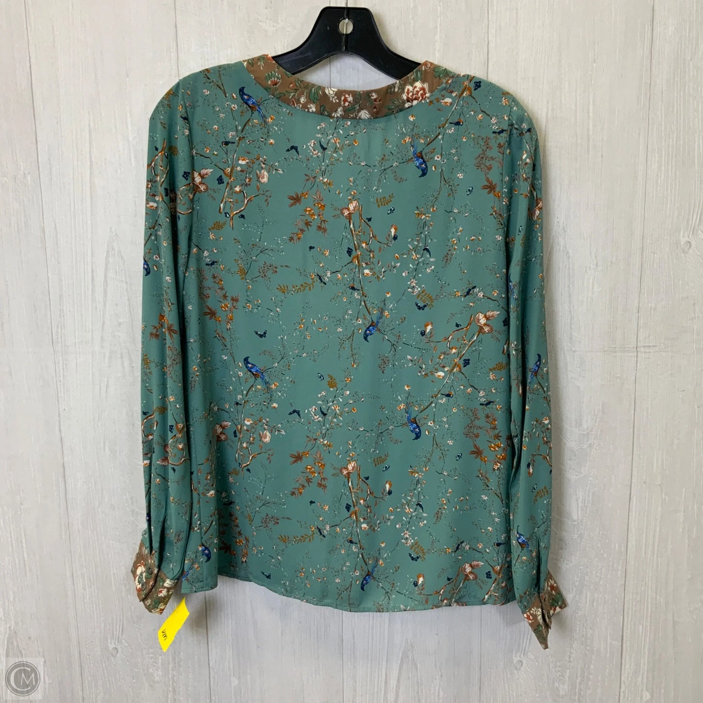 Top Long Sleeve By Gimmicks In Multi-colored, Size: Xs