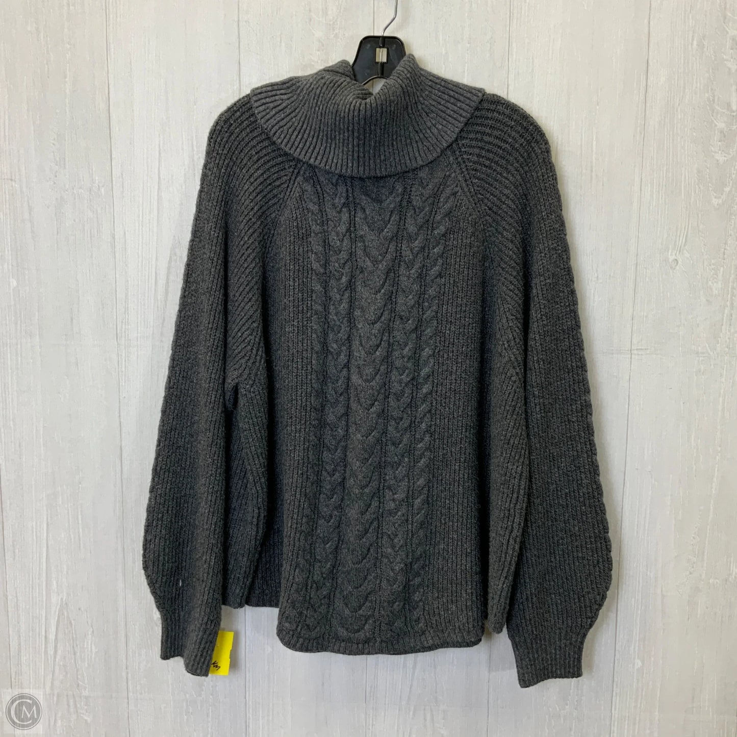 Sweater By Lane Bryant In Grey, Size: 3x