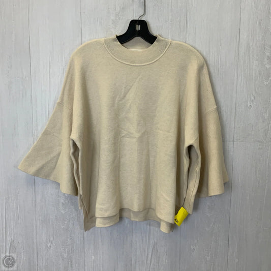 Sweater By Zenana In Cream, Size: L