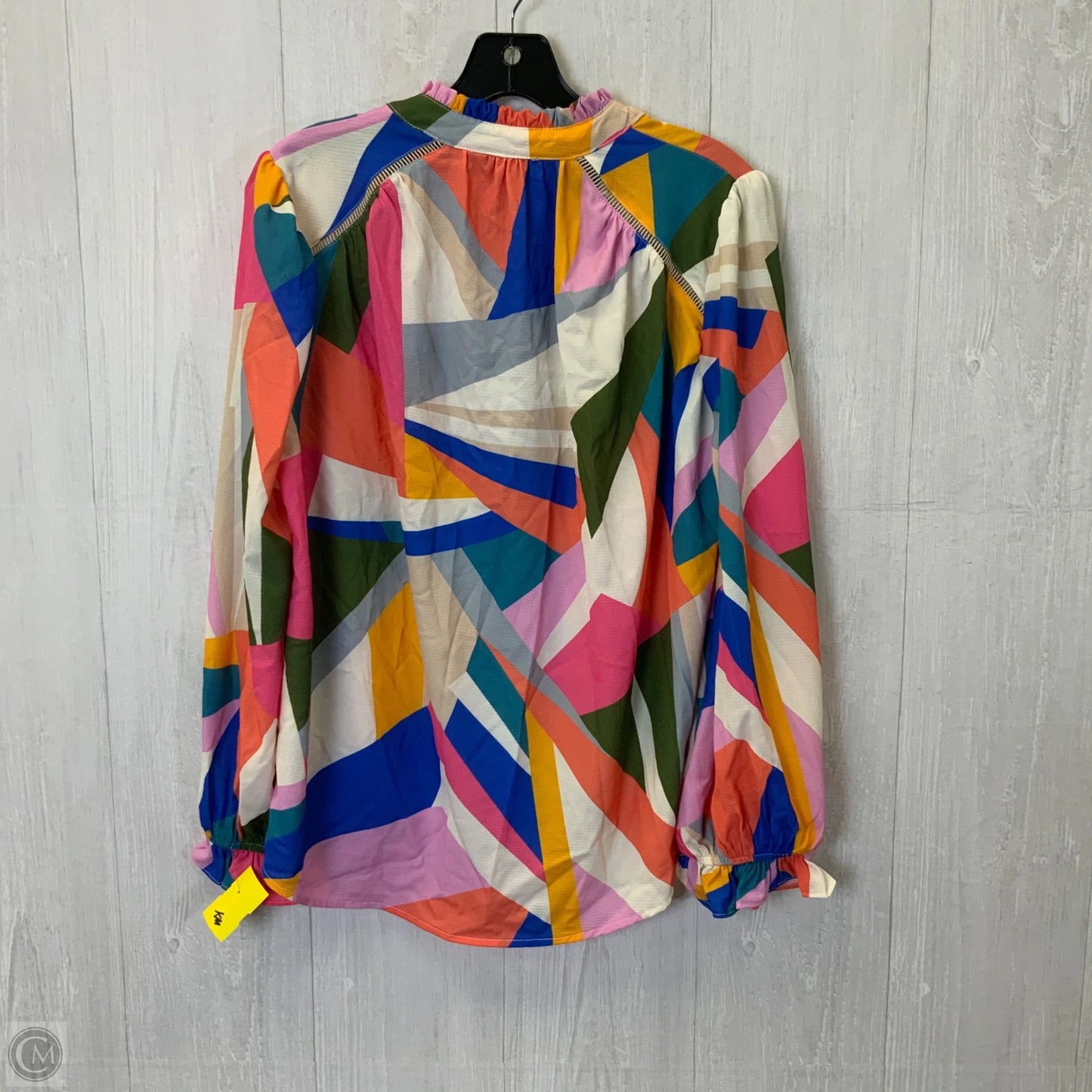 Blouse Long Sleeve By Fate In Multi-colored, Size: S