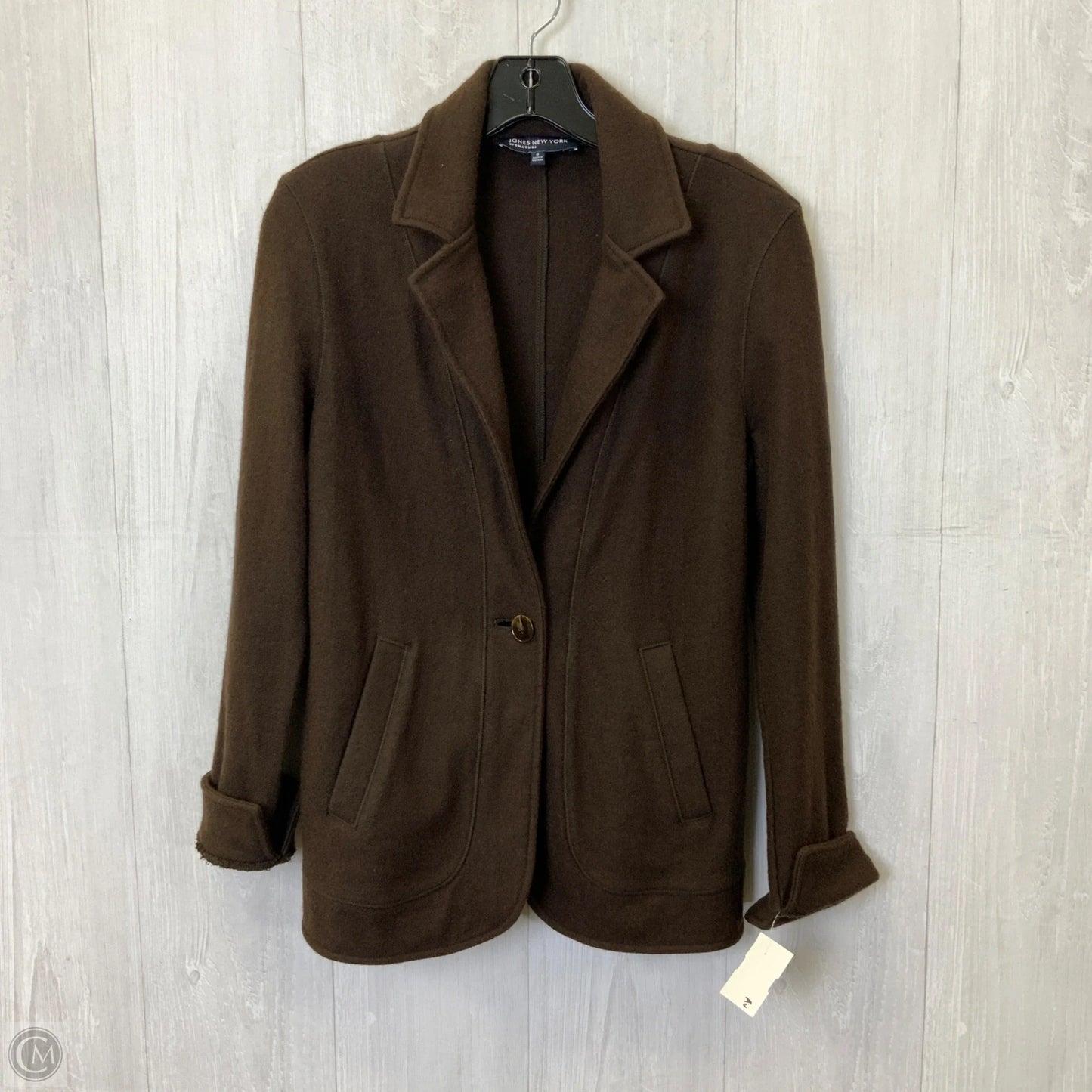 Blazer By Jones New York In Brown, Size: S