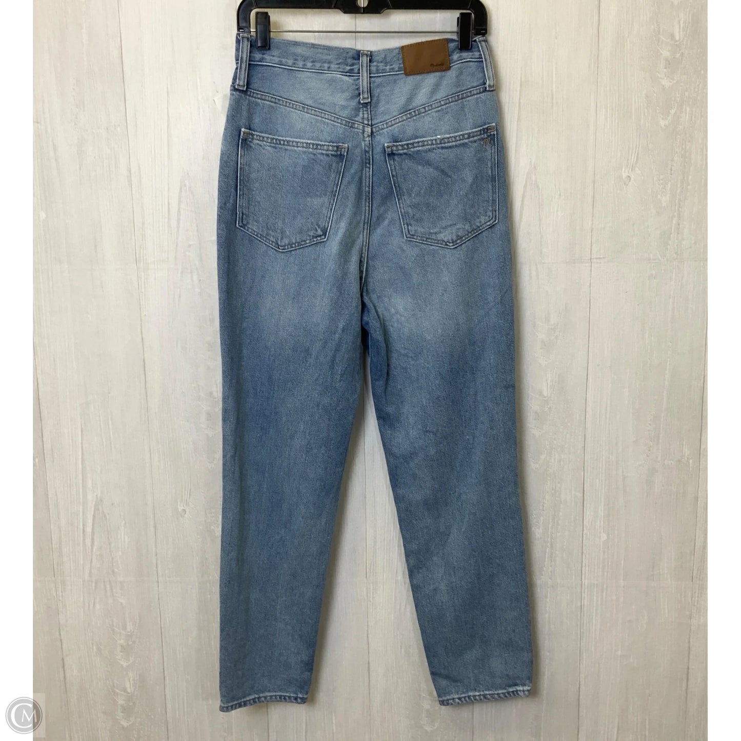 Jeans Straight By Madewell In Blue, Size: 4