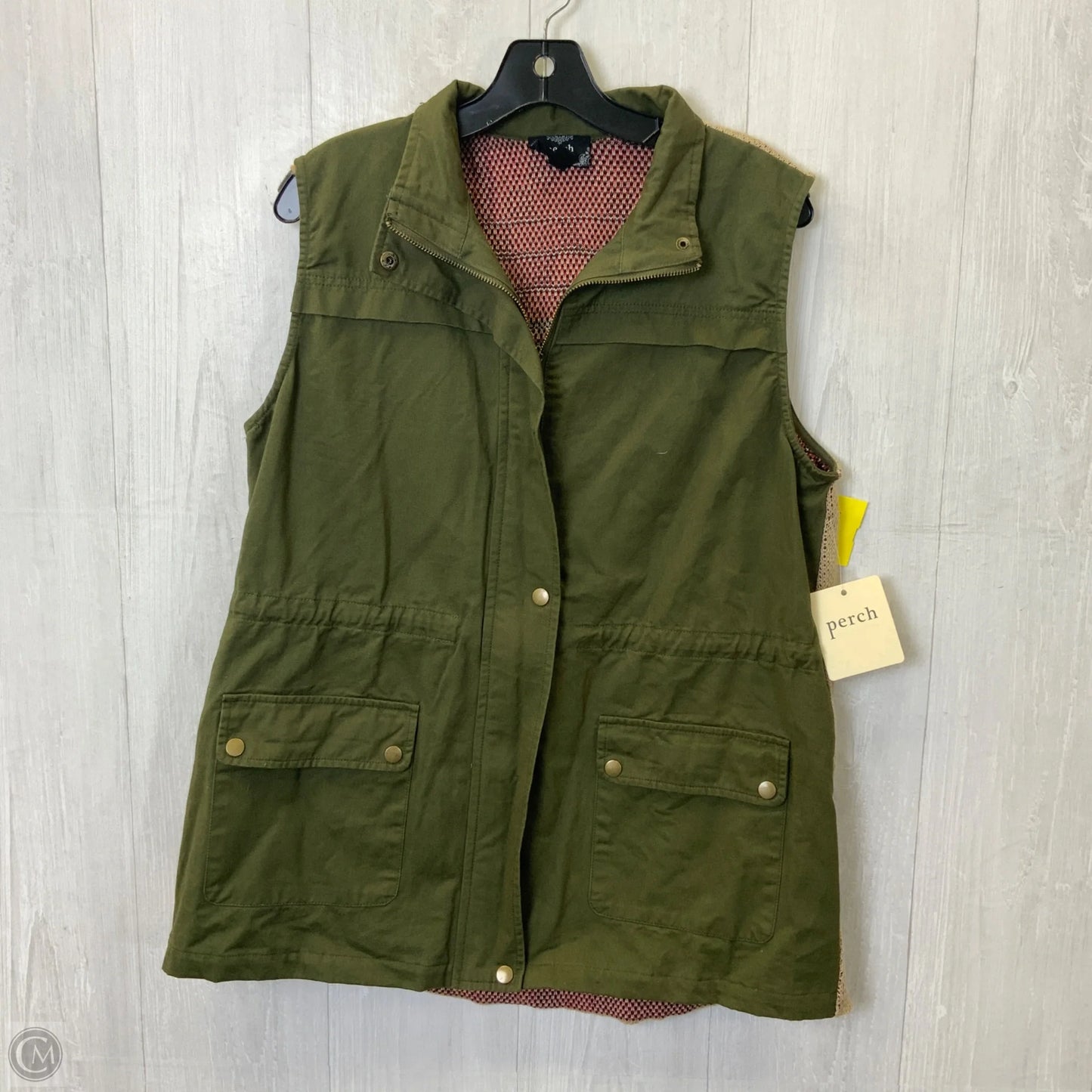Vest Other By Clothes Mentor In Green, Size: 1x
