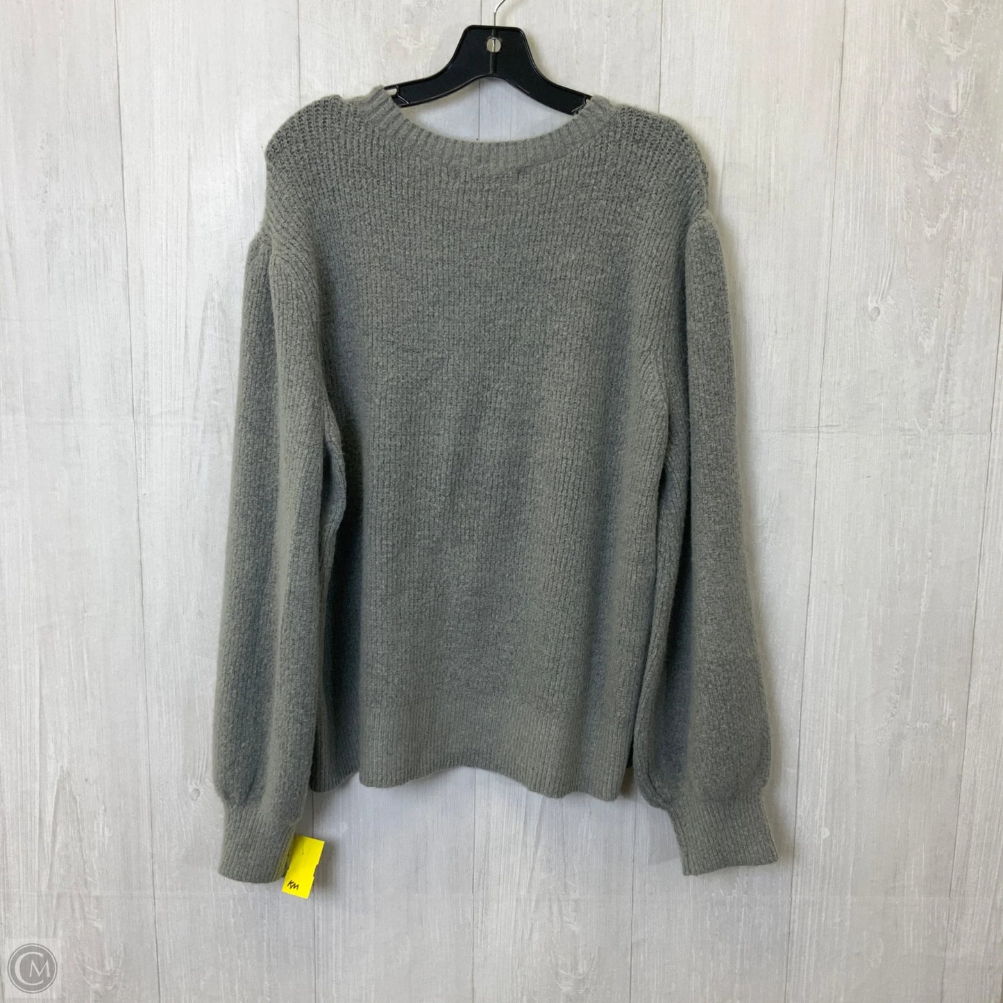 Sweater By Liz Claiborne In Grey, Size: Xl