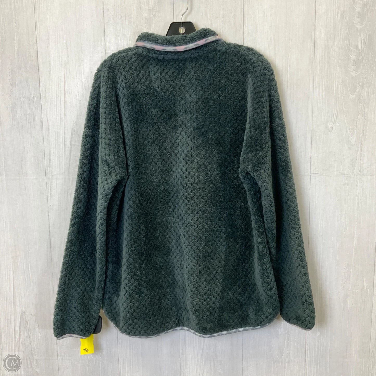 Jacket Fleece By Simply Southern In Blue, Size: L