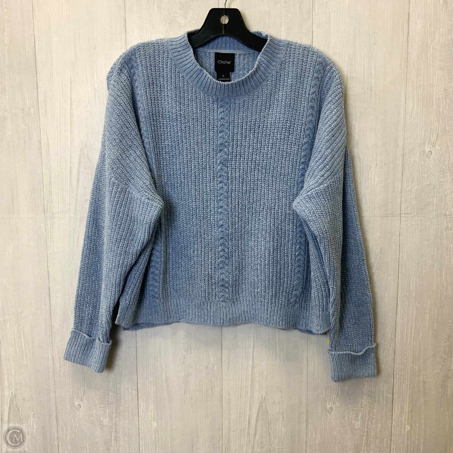 Sweater By Cliche In Blue, Size: L