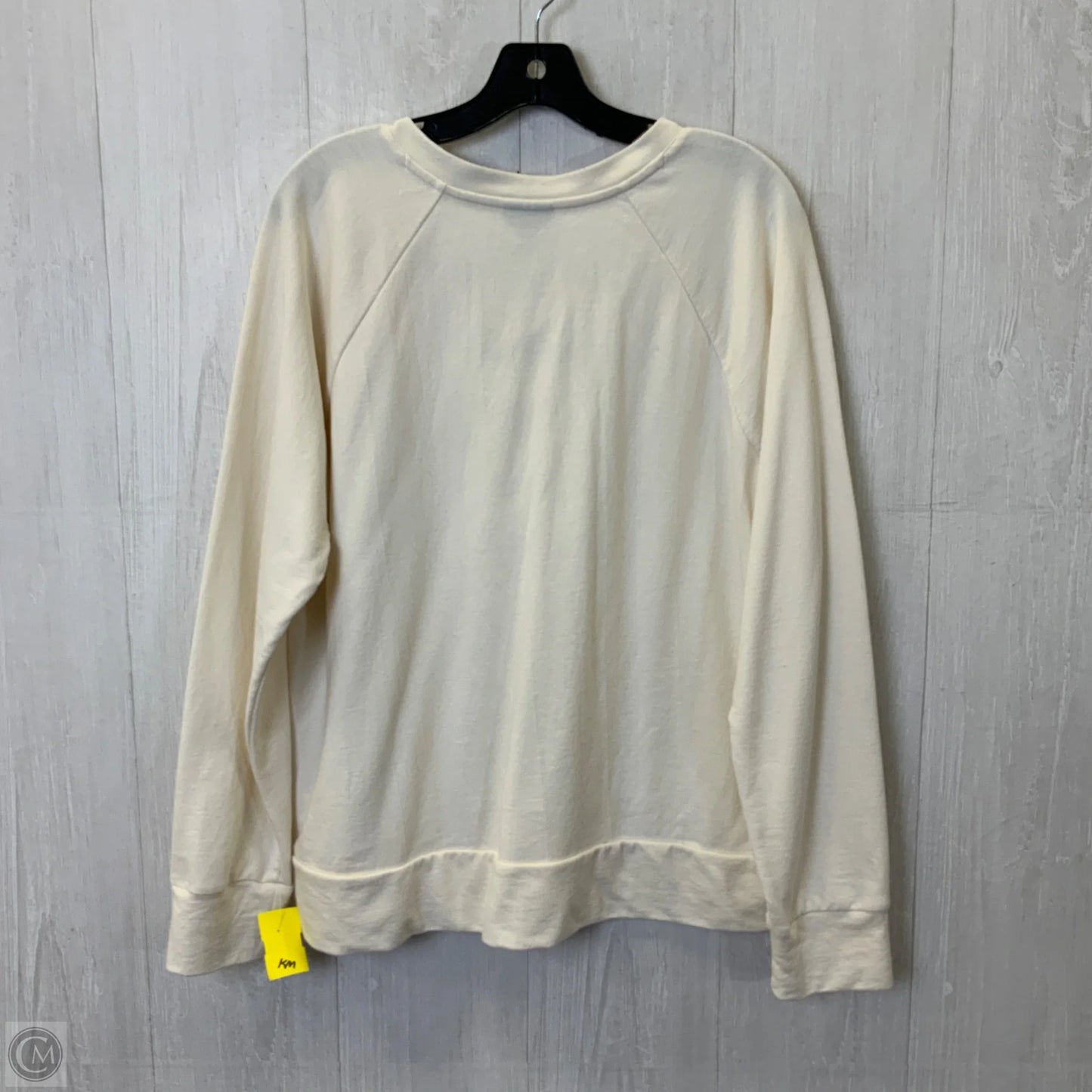 Top Long Sleeve By Ana In Cream, Size: Xl