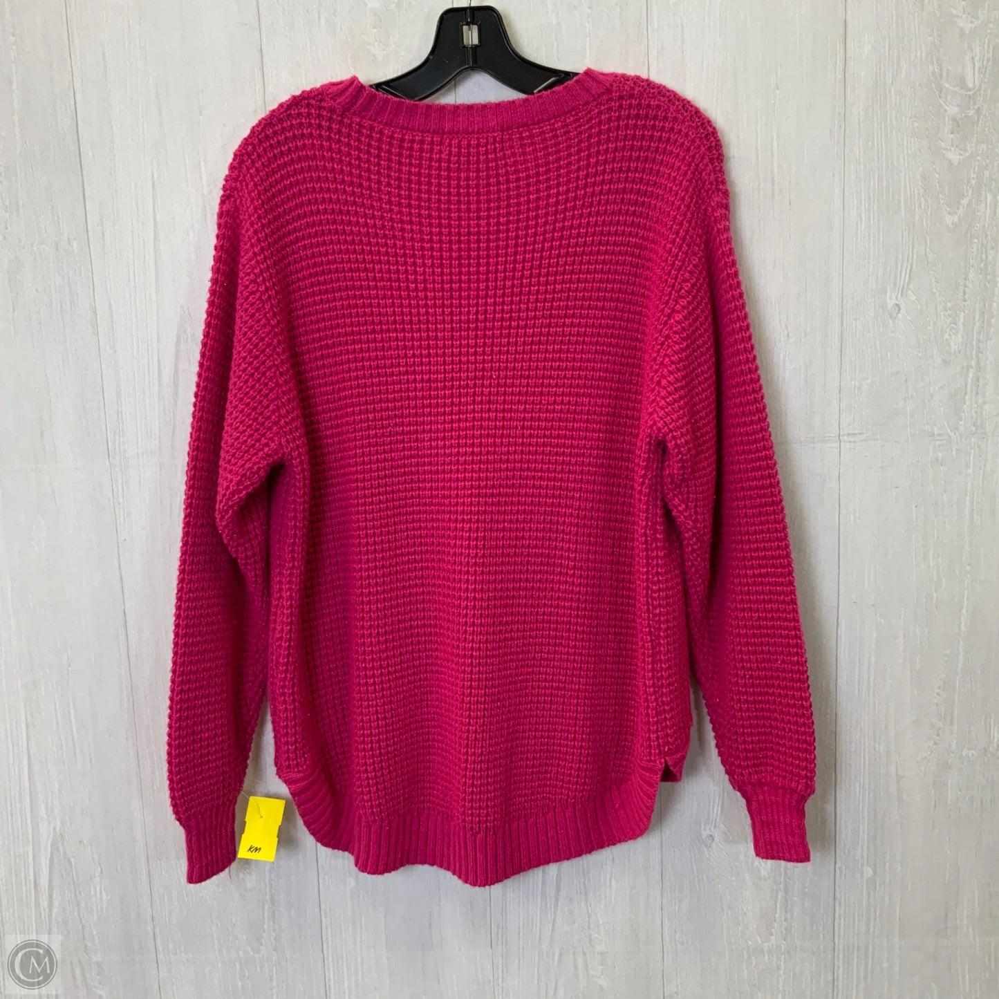 Sweater By Zenana In Pink, Size: Xl