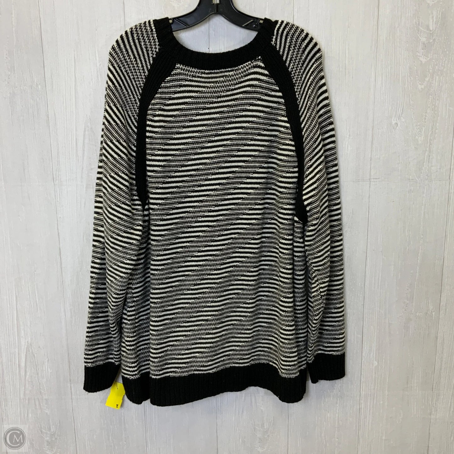 Cardigan By Lane Bryant In Black & White, Size: 4x