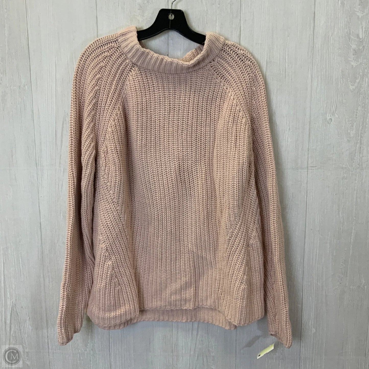 Sweater By Clothes Mentor In Pink, Size: Xxl