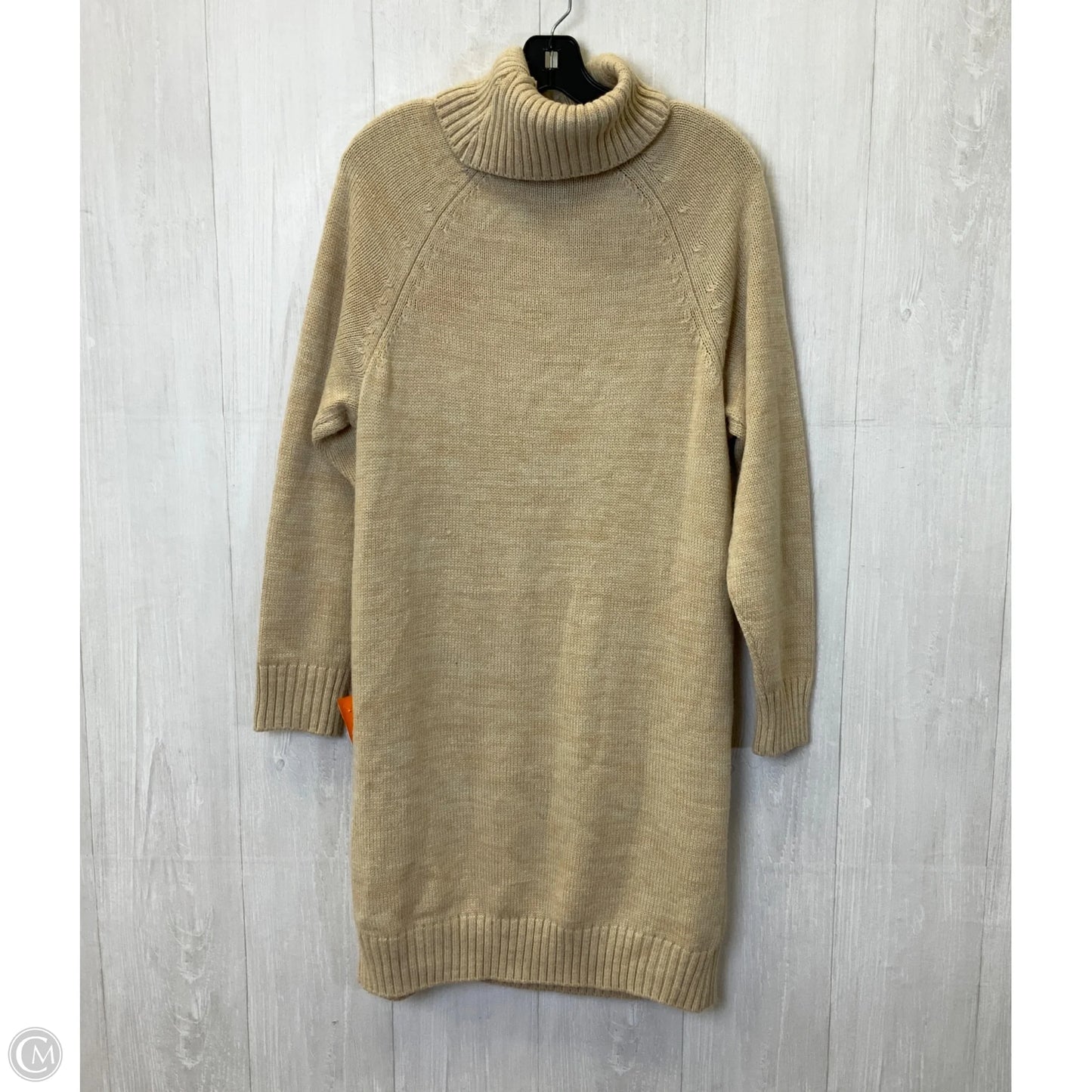 Dress Sweater By Copper Key In Tan, Size: Xl