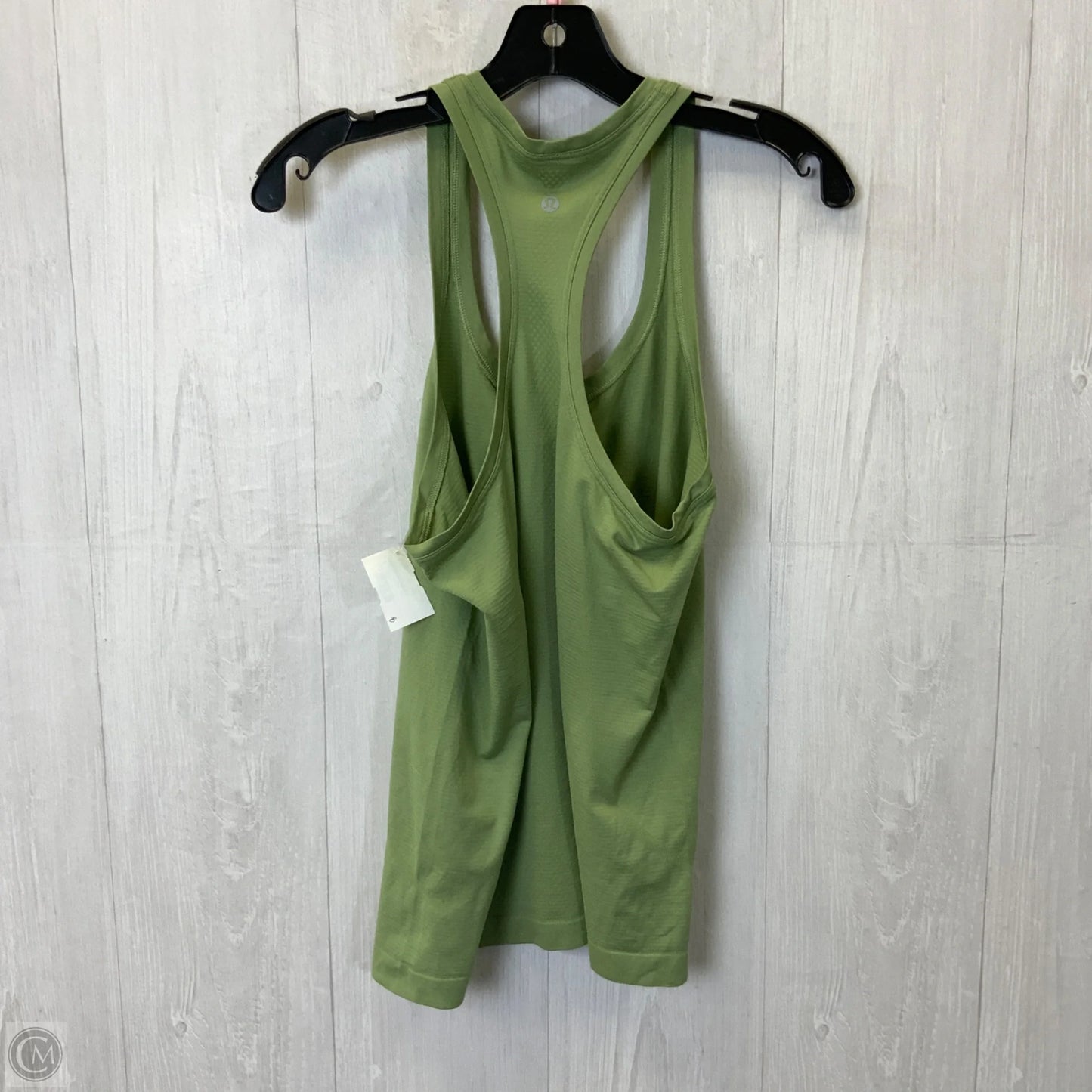 Athletic Tank Top By Lululemon In Green, Size: 8