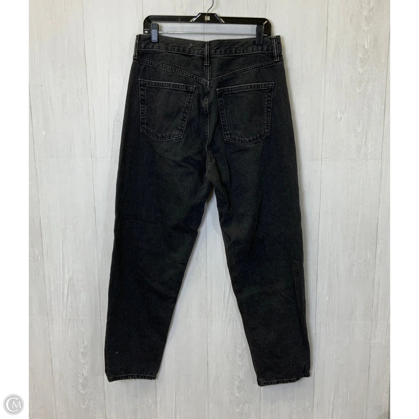 Jeans Wide Leg By Gap In Black, Size: 10