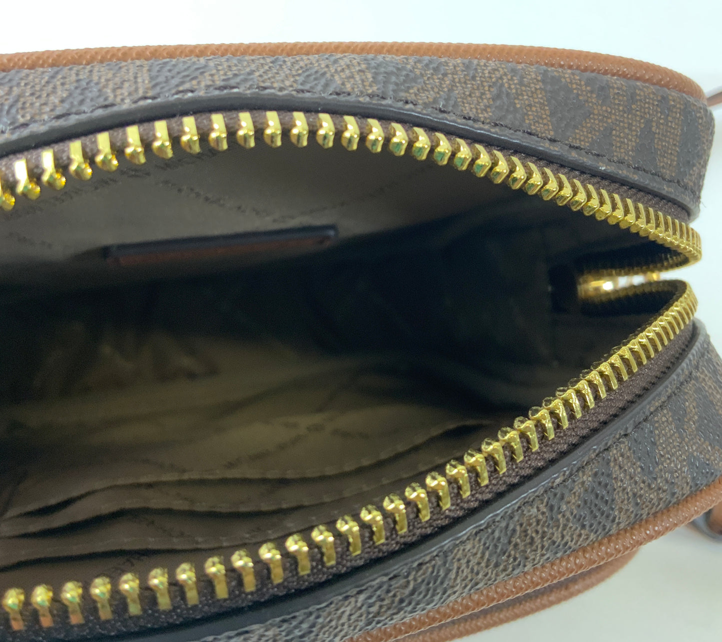 Crossbody Designer By Michael Kors Collection In Brown, Size:Medium