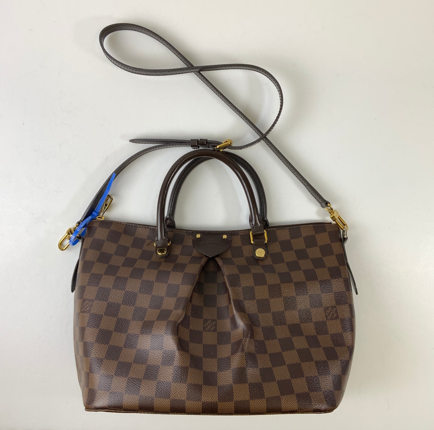 Handbag Luxury Designer By Louis Vuitton In Brown, Size:Medium
