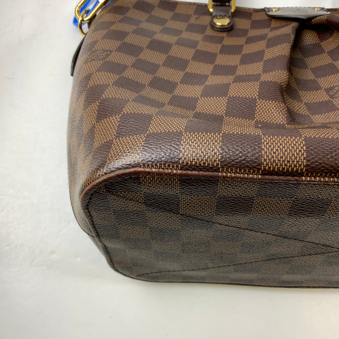 Handbag Luxury Designer By Louis Vuitton In Brown, Size:Medium