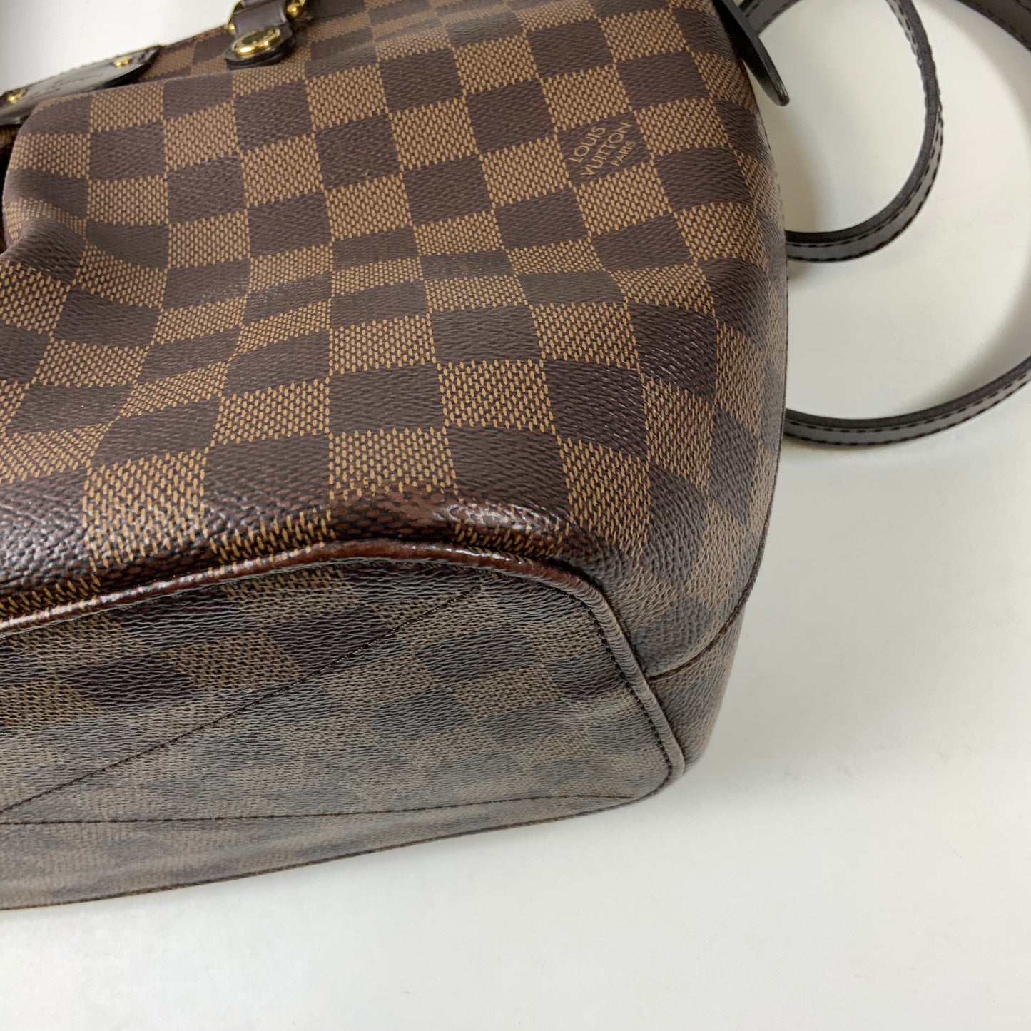 Handbag Luxury Designer By Louis Vuitton In Brown, Size:Medium