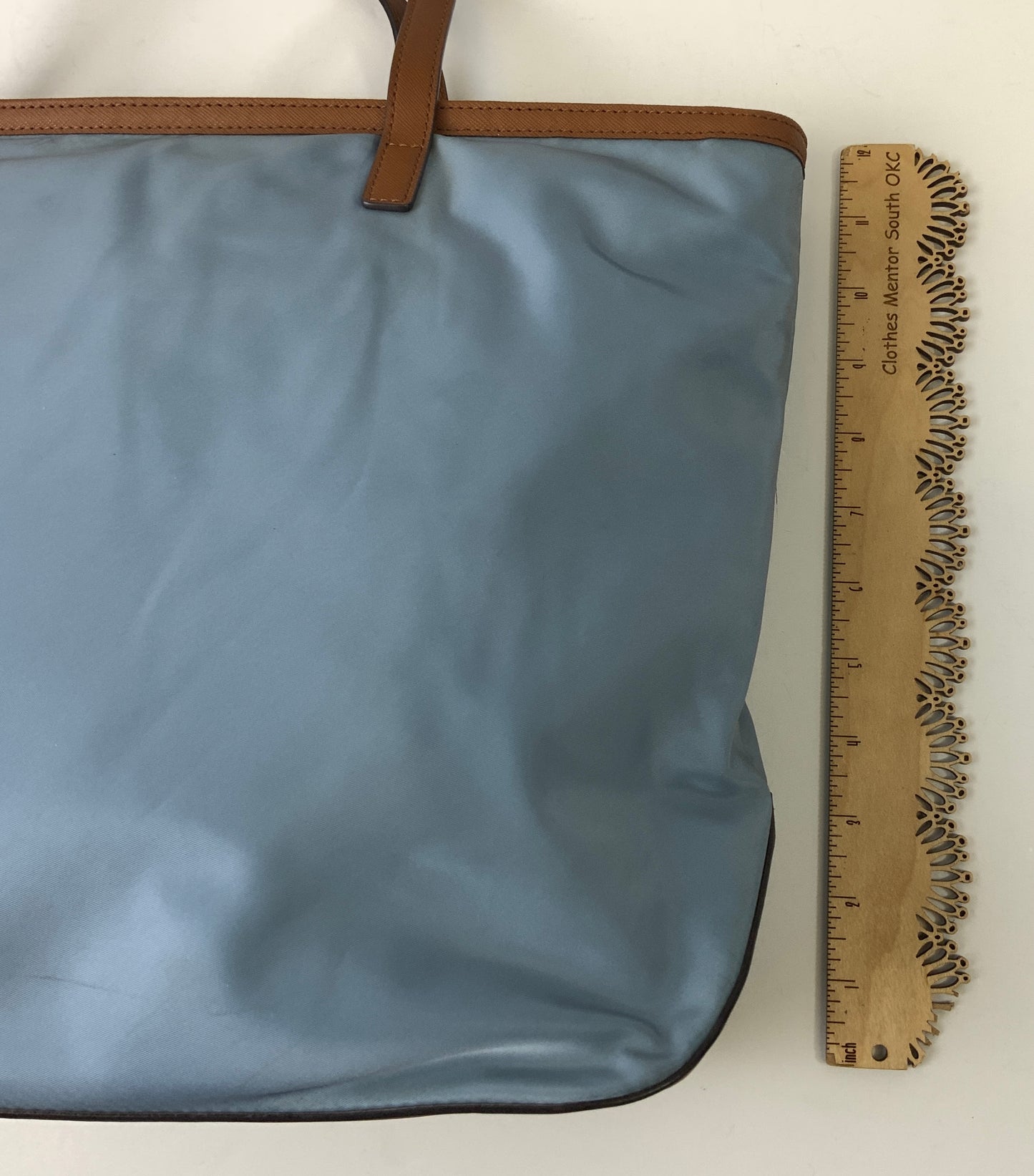 Handbag Designer By Michael Kors In Blue, Size:Medium