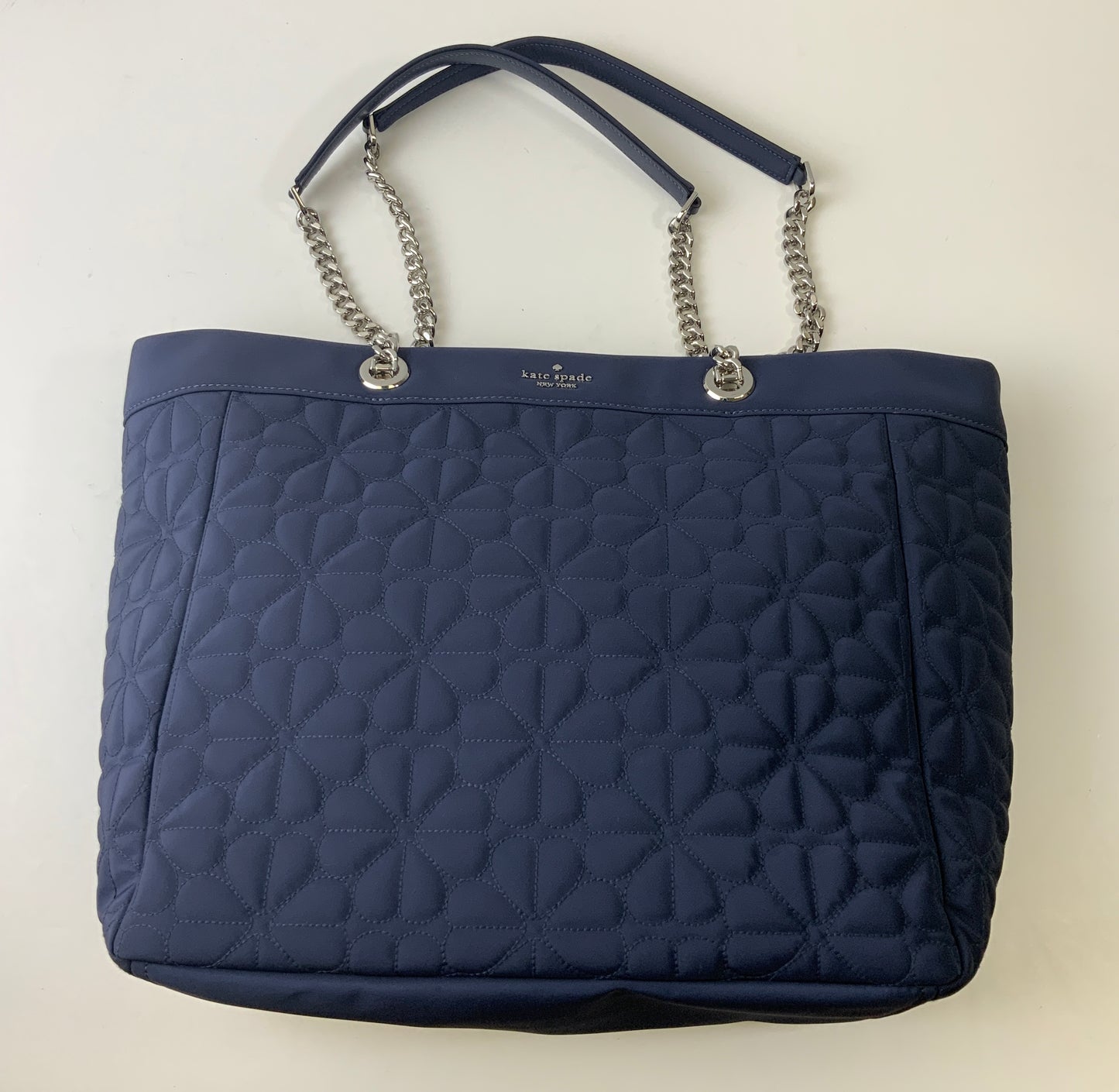 Handbag Designer By Kate Spade In Navy, Size:Large