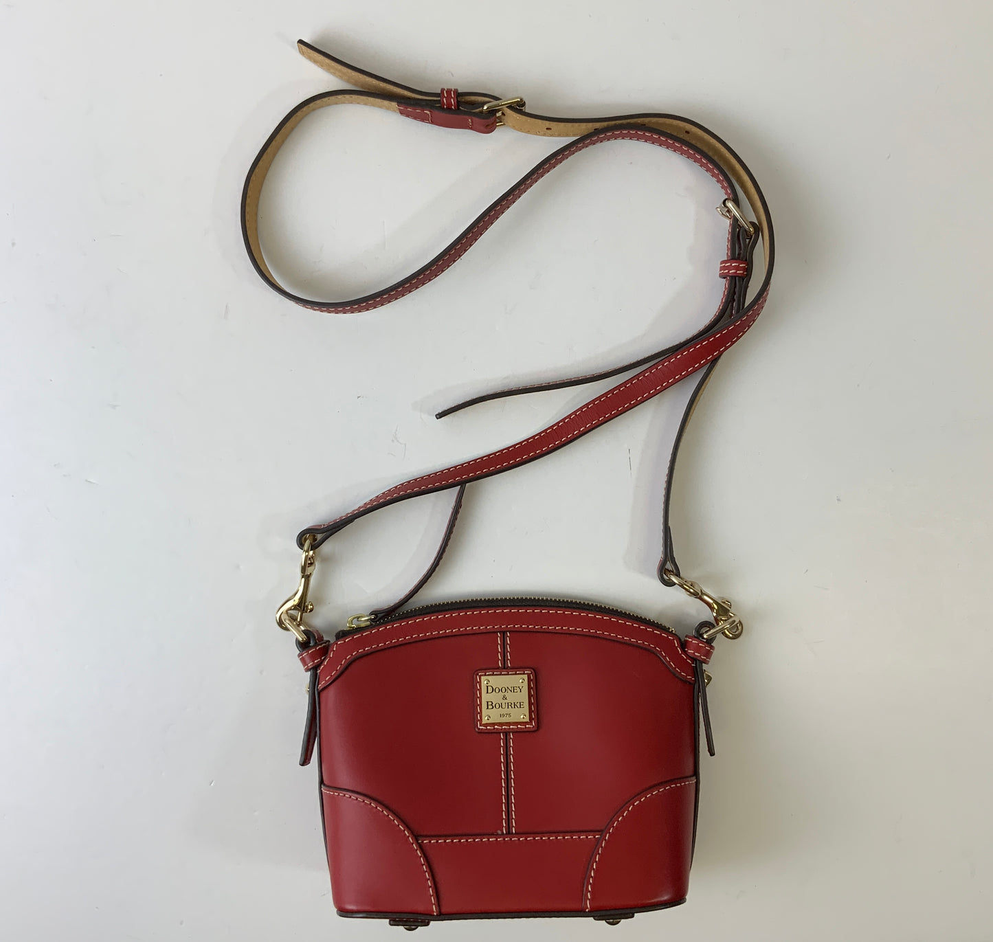 Crossbody Designer By Dooney And Bourke In Red, Size:Small