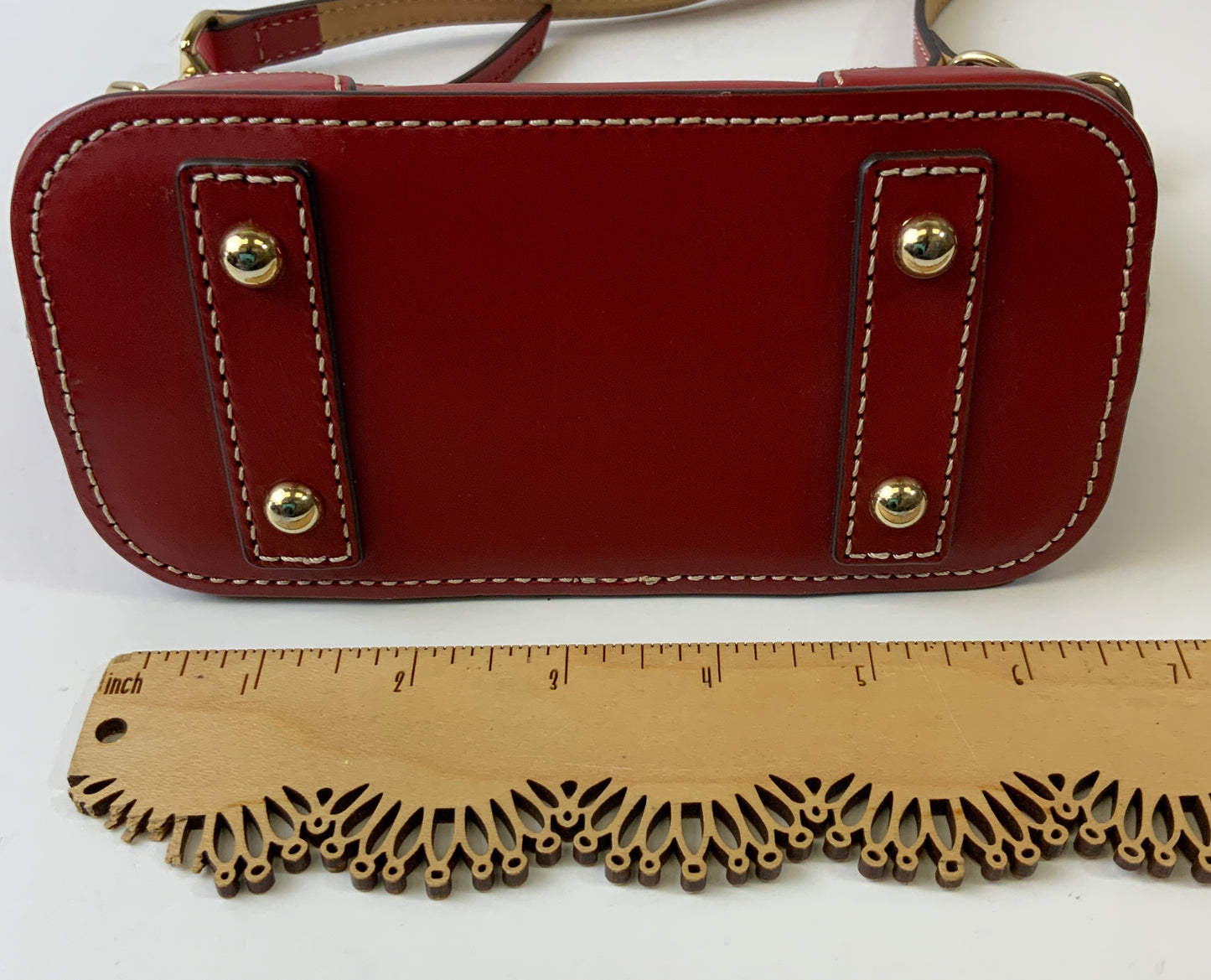 Crossbody Designer By Dooney And Bourke In Red, Size:Small