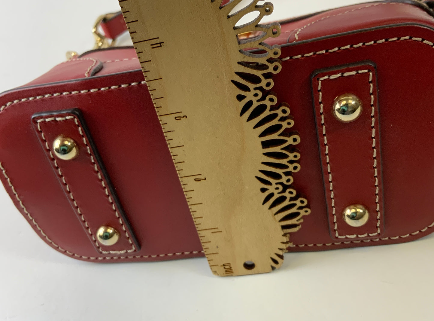 Crossbody Designer By Dooney And Bourke In Red, Size:Small