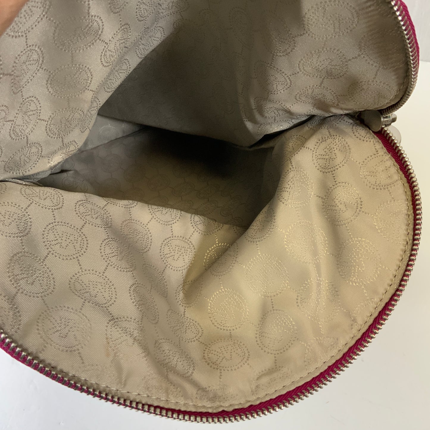 Handbag Designer By Michael Kors In Purple, Size:Medium