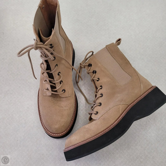 Boots Combat By Madewell In Taupe, Size: 8