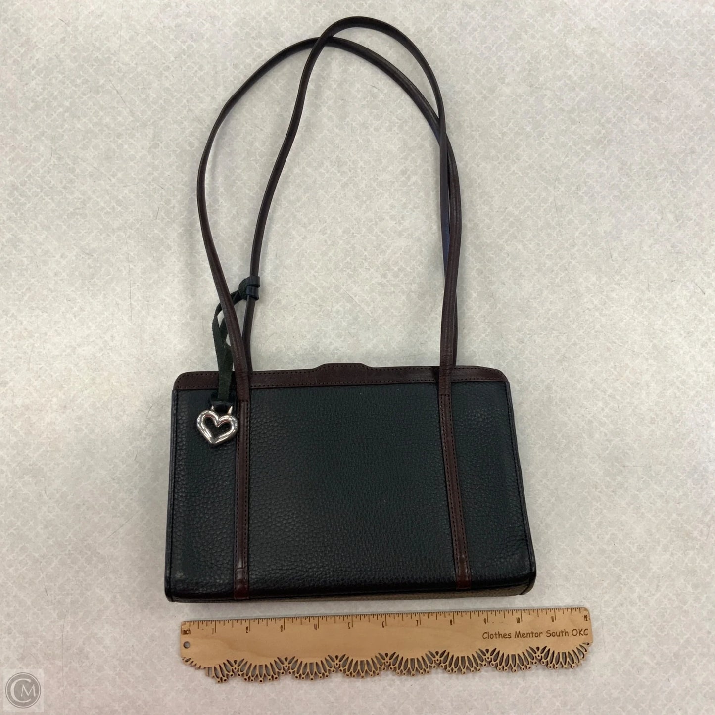 Handbag Leather By Brighton, Size: Small