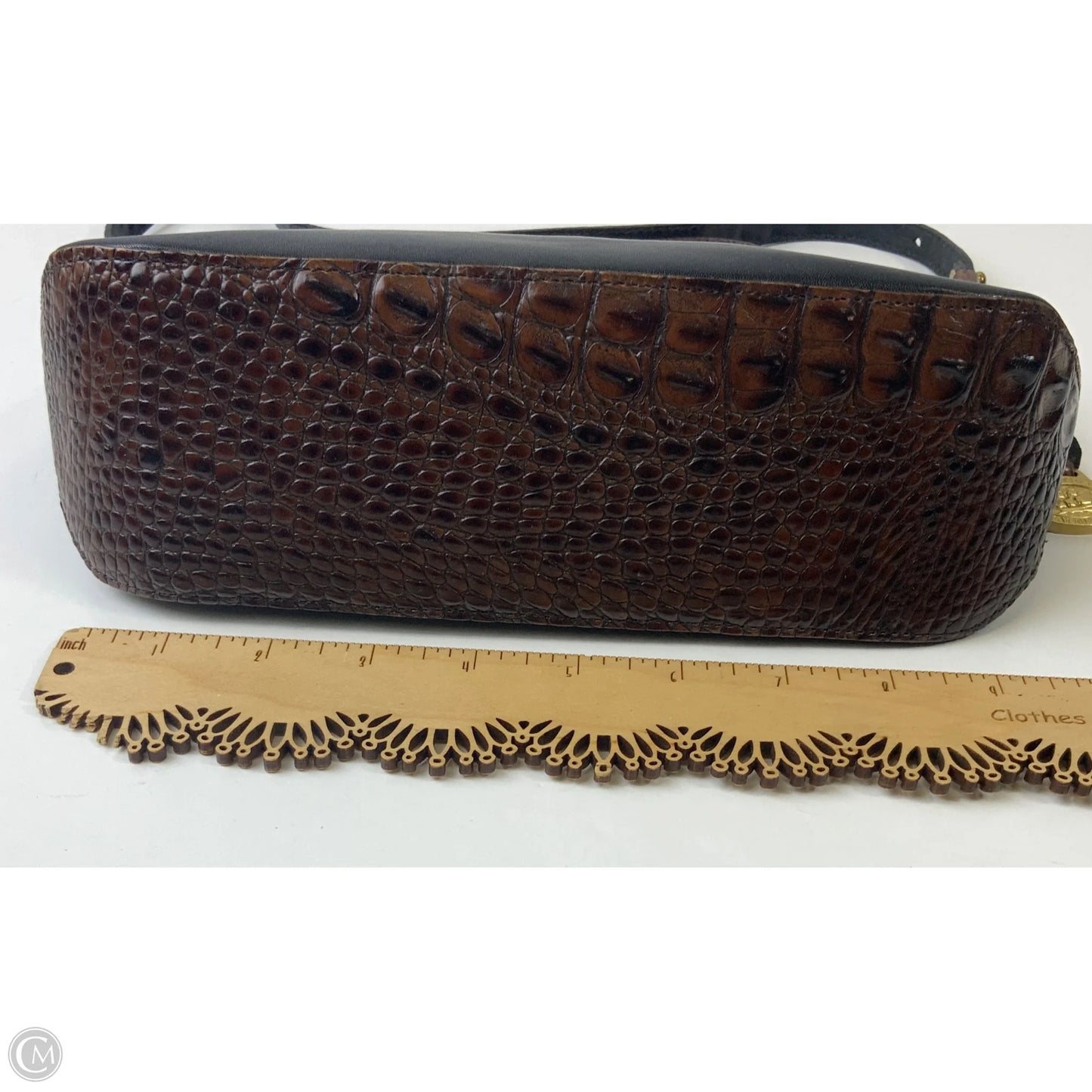 Handbag Leather By Brighton, Size: Small