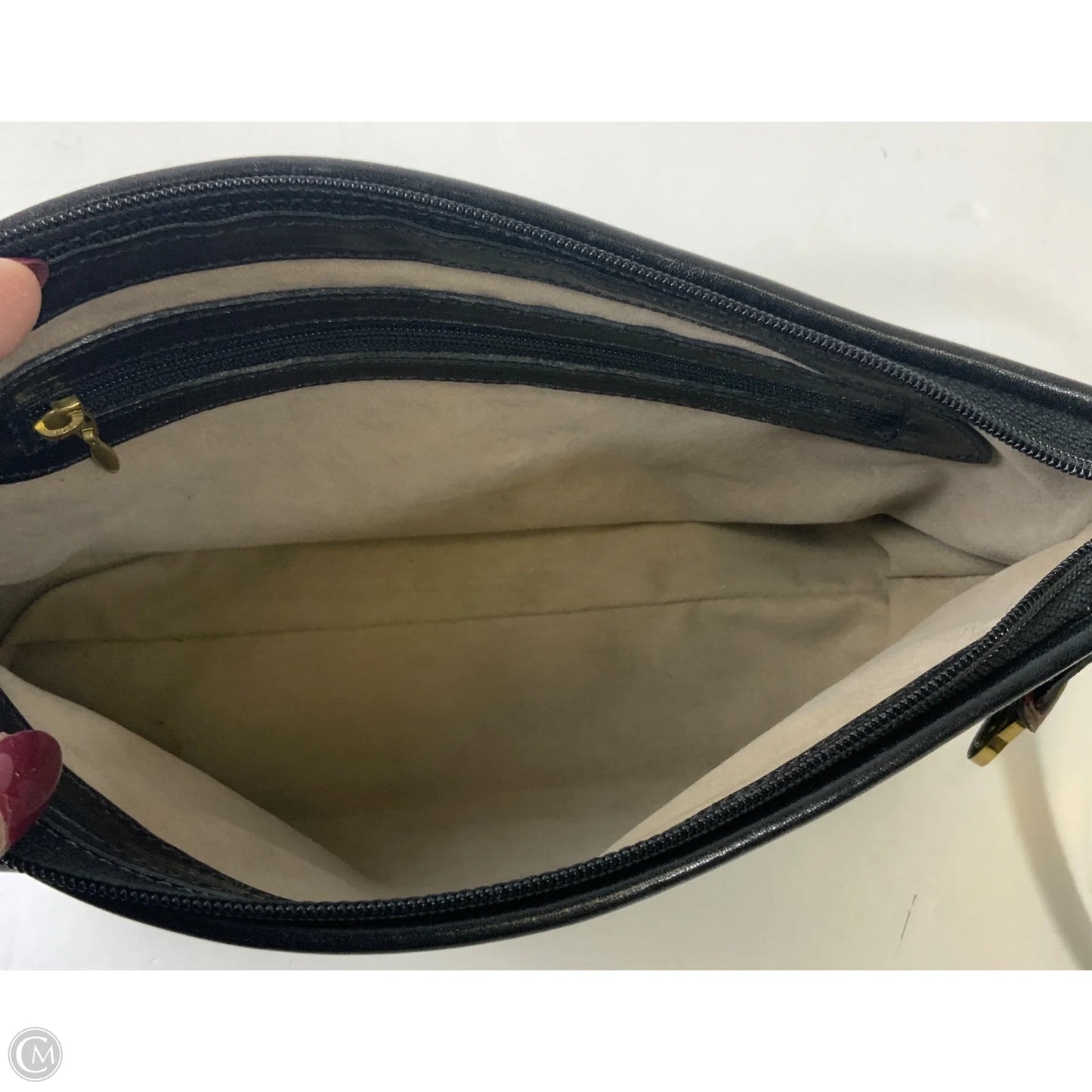 Handbag Leather By Brighton, Size: Small