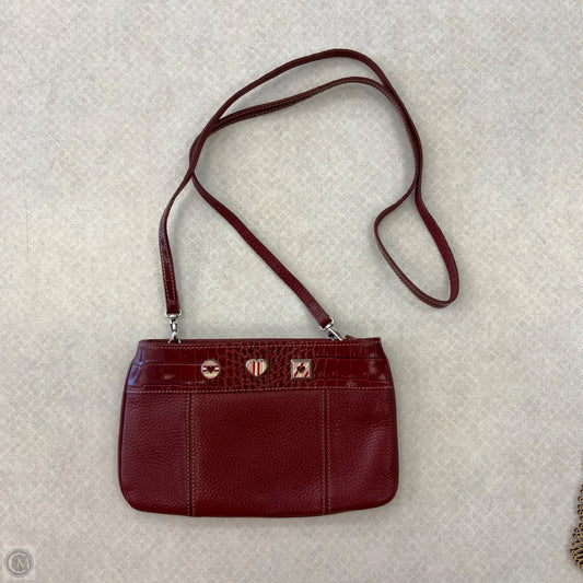 Crossbody Leather By Brighton, Size: Small