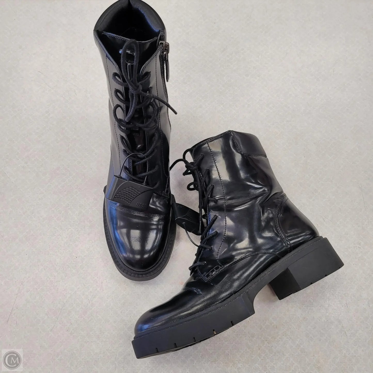 Boots Designer By Coach In Black, Size: 8